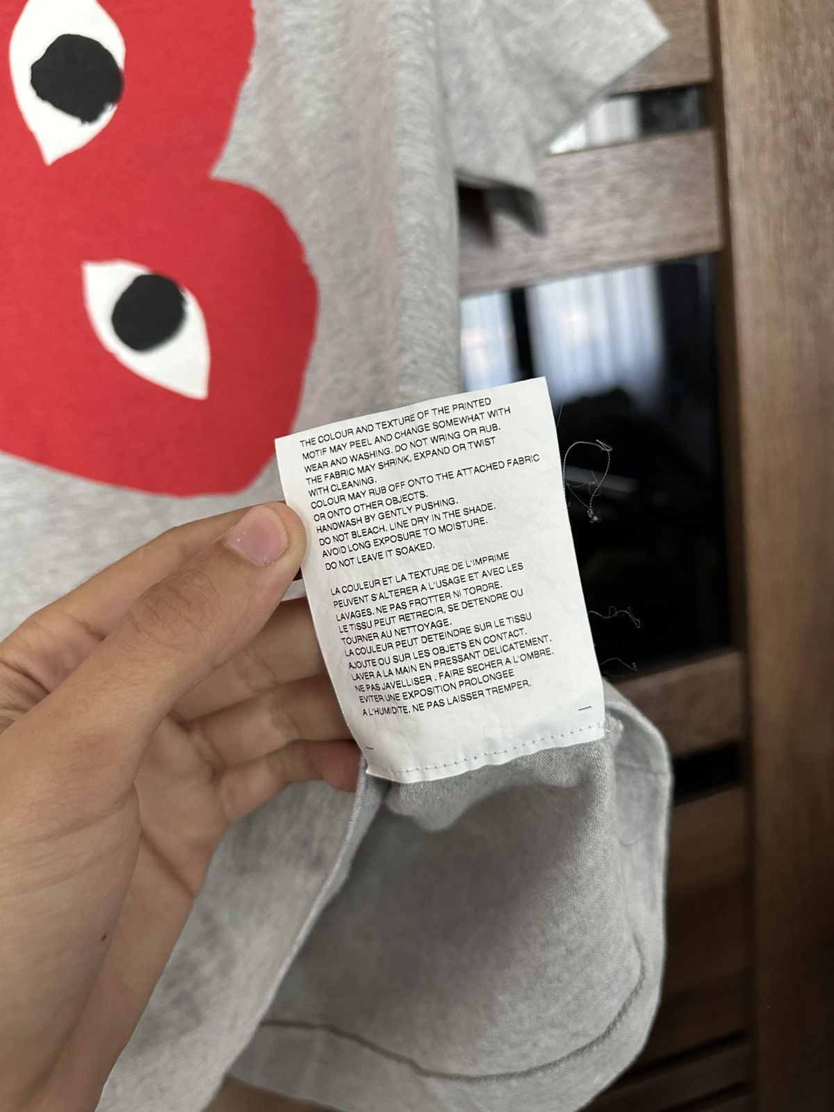 Comme des Garcons PLAY Comme Des Garcons PLAY CDG Heart Logo T-Shirt Size US S / EU 44-46 / 1 - 12 Thumbnail
