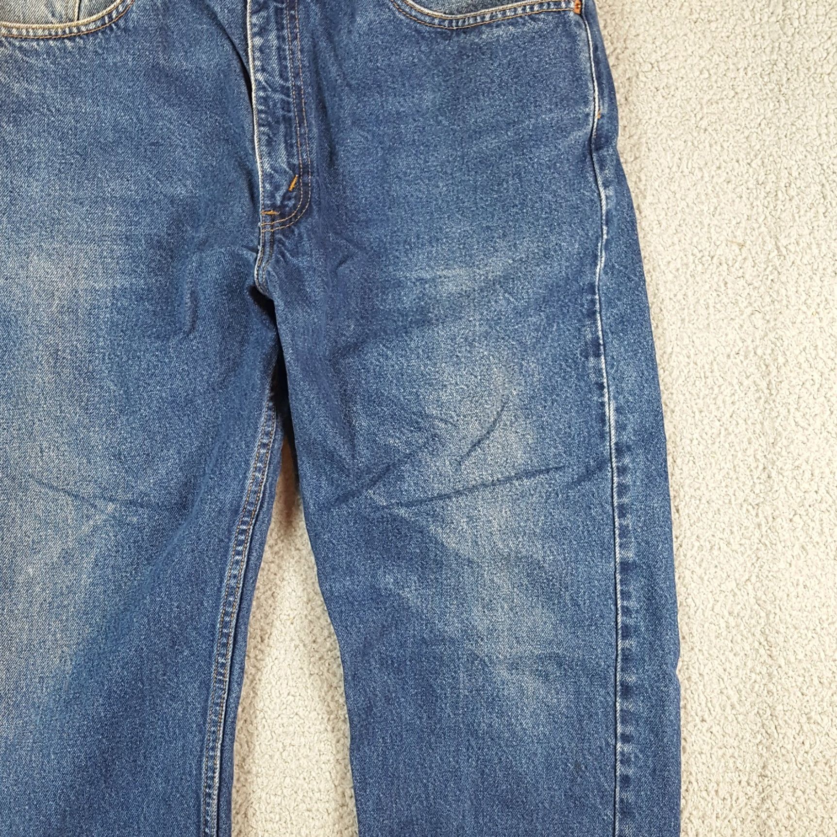 Levi's VINTAGE Levi's 505 Jeans 38x30 Straight Denim Blue 90s Western Cowboy Mens Size US 38 / EU 54 - 5 Thumbnail