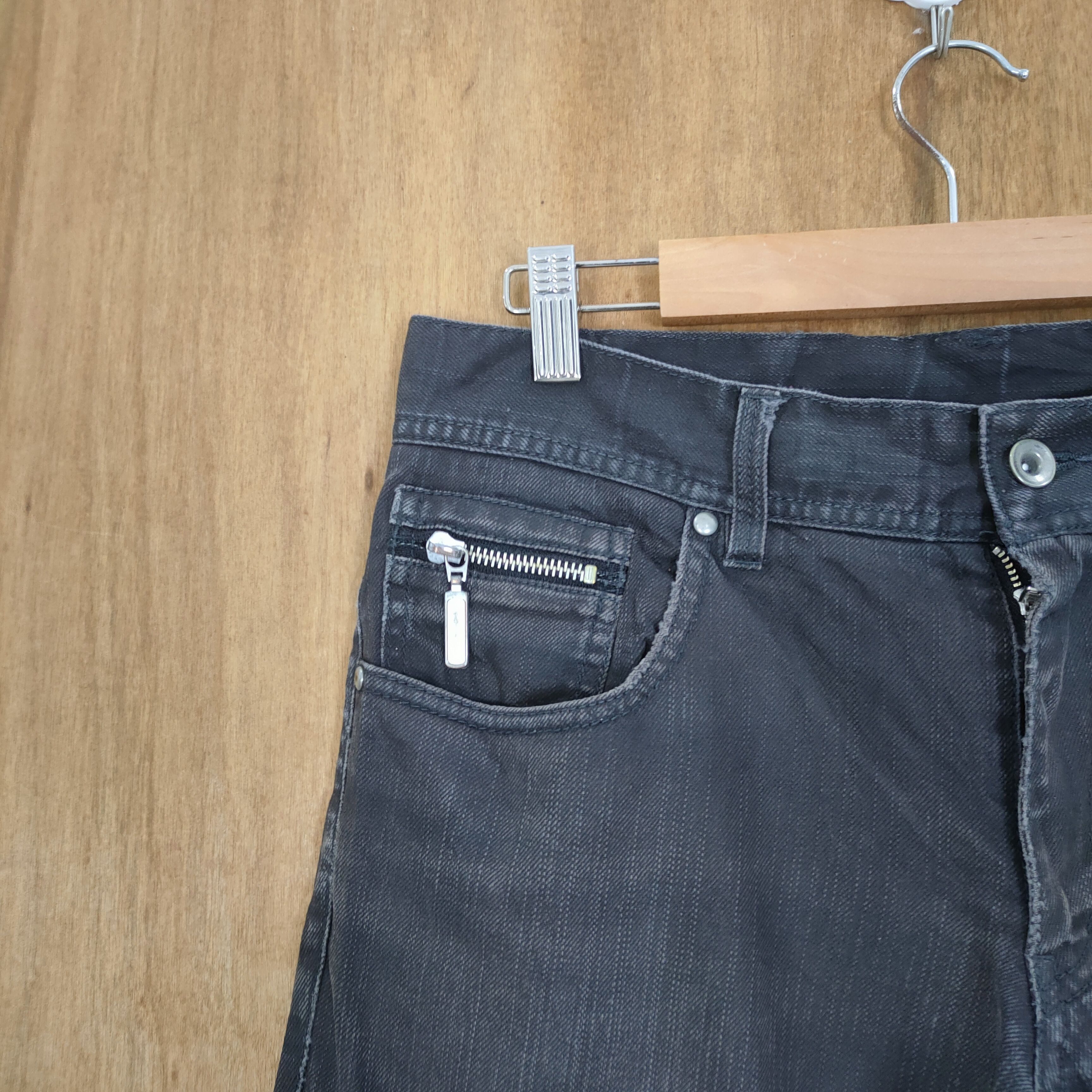 Japanese Brand JAPANESE BRAND BLACK JEANS PANTS MULTIPOCKET Size US 31 - 4 Thumbnail