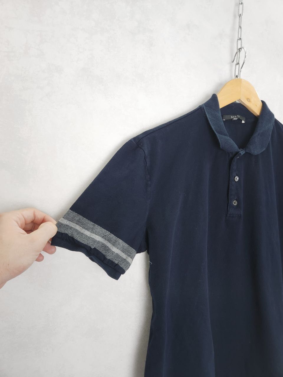 Gucci Luxury Gucci Polo Shirt Slim Fit Navy Mens Large Size US XXL / EU 58 / 5 - 9 Thumbnail