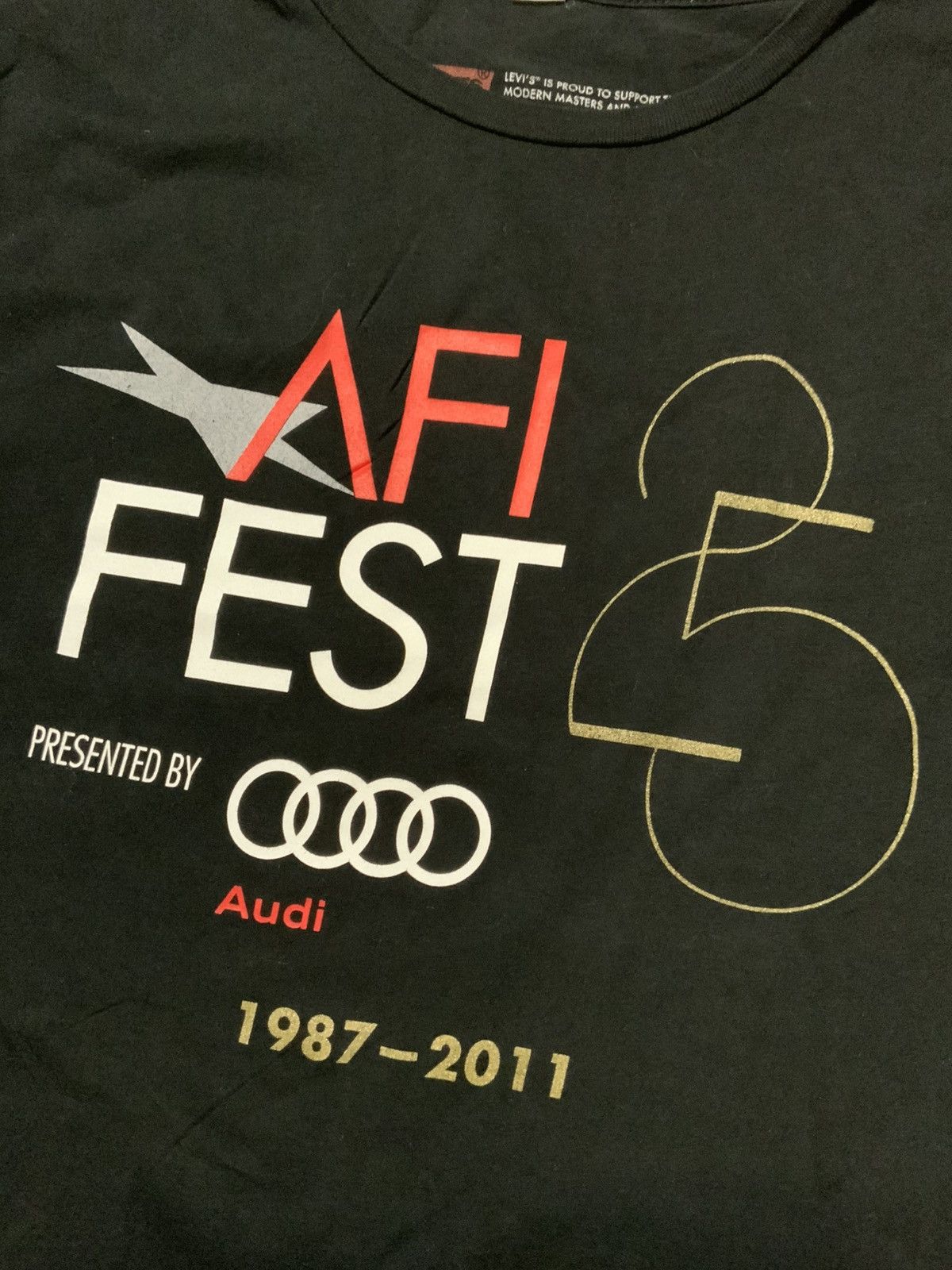Levi's Levi’s AFI Fest 2011 Film Festival 25th Filmmakers T-Shirt Size US M / EU 48-50 / 2 - 5 Thumbnail