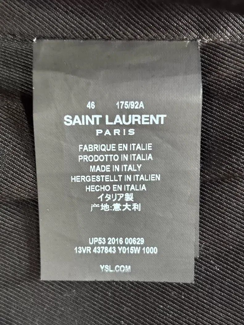 Saint Laurent Paris Saint Laurent Paris Palace Snake Pattern Jacket i Size US S / EU 44-46 / 1 - 5 Thumbnail