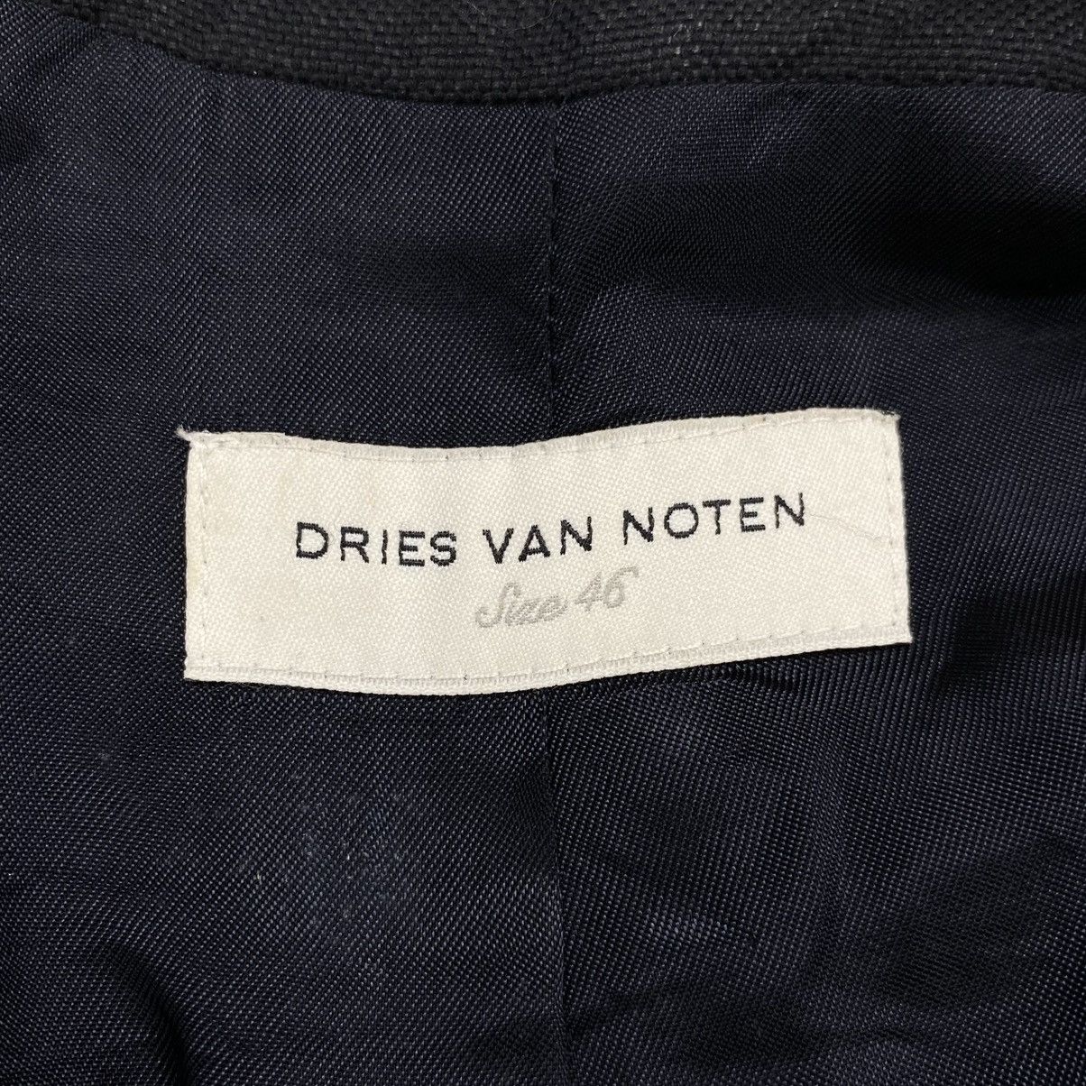 Dries Van Noten Single Breasted Linen Blazer Size 46R - 4 Thumbnail