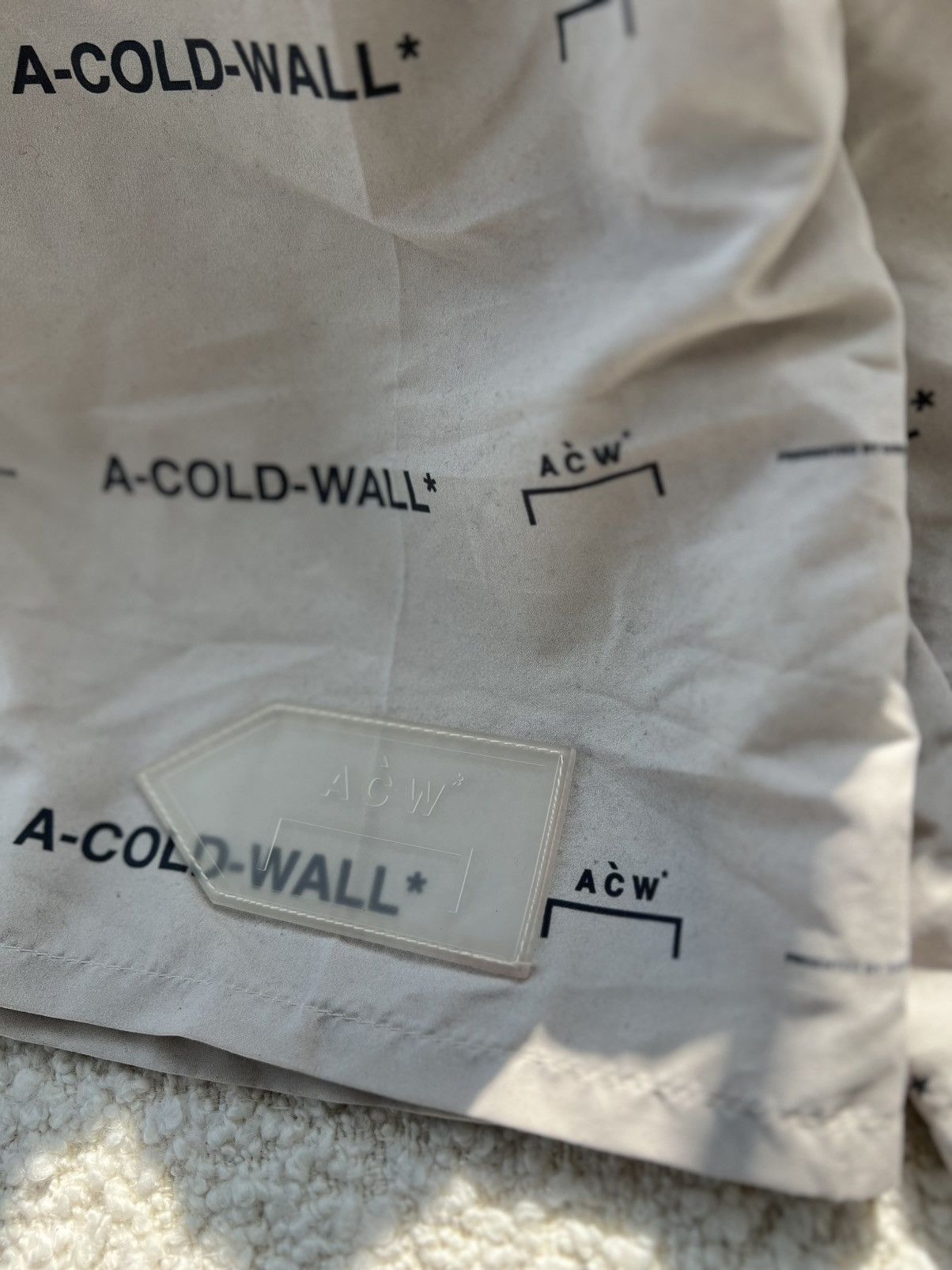 A-COLD-WALL* A-COLD-WALL LOGO SHORTS Size US 34 / EU 50 - 2 Thumbnail
