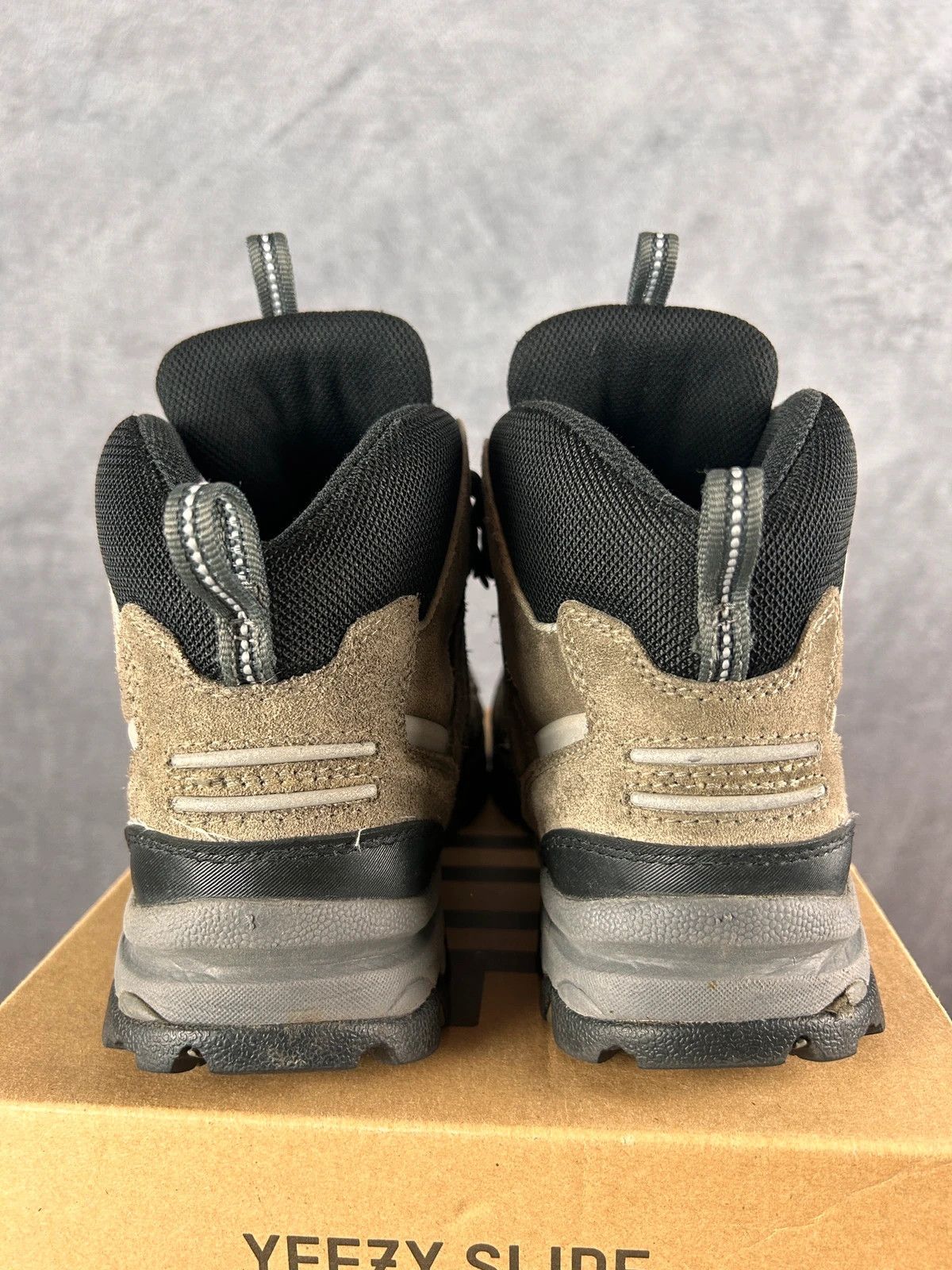 Vintage Meindl Gore-tex hiking high boots black grey mini logo Size US 7 / EU 40 - 4 Thumbnail