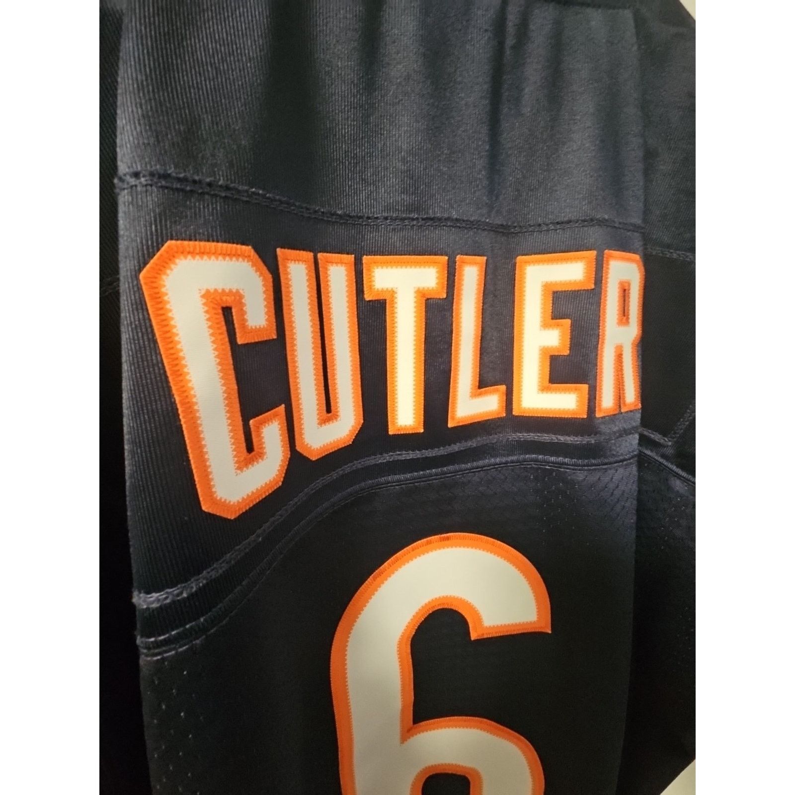 Reebok Chicago Bears Jersey XL +2L Blue Orange Reebok Jay Cutler #6 Size US XL / EU 56 / 4 - 10 Thumbnail