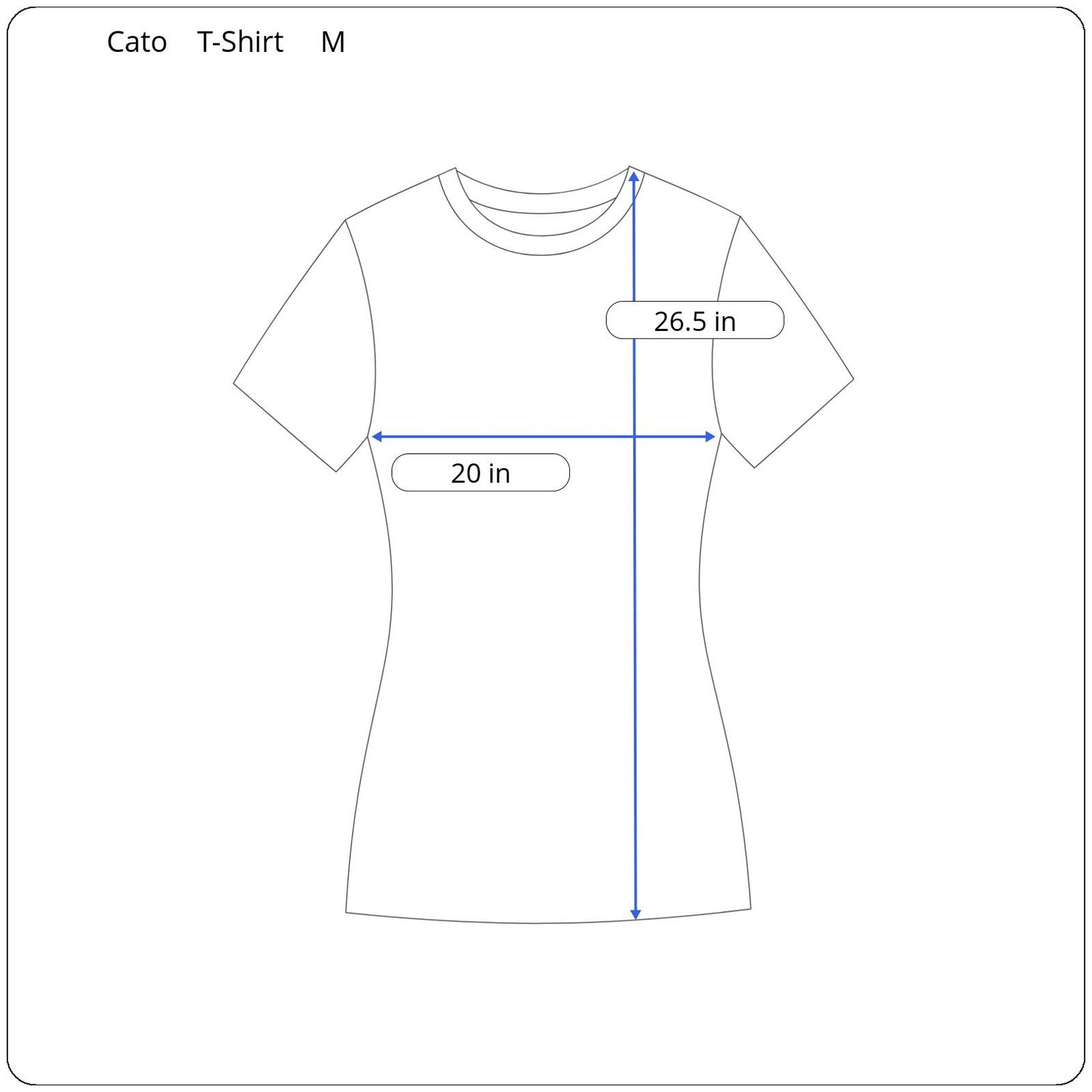 Other Cato Short Sleeve T-Shirt Women's Size Medium Size M / US 6-8 / IT 42-44 - 5 Thumbnail