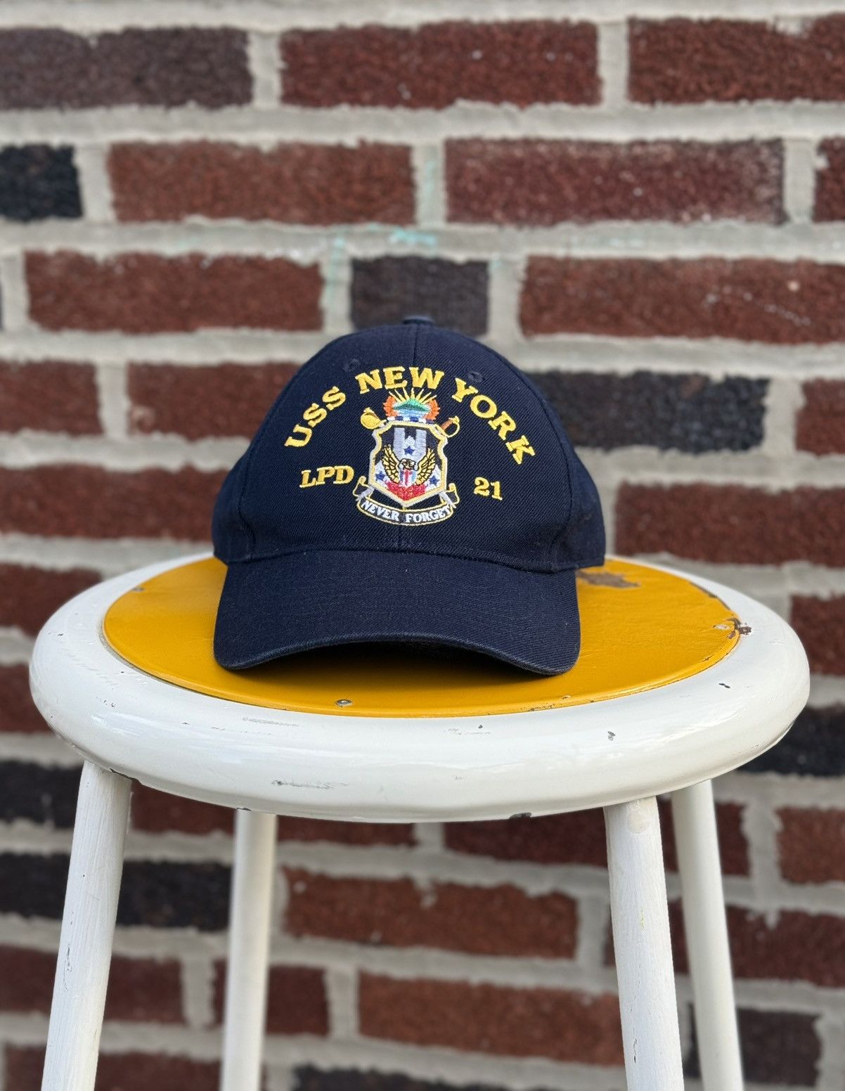 Vintage Vintage 00’s USS New York LPD 21 “Never Forget” Cap Size ONE SIZE - 2 Thumbnail