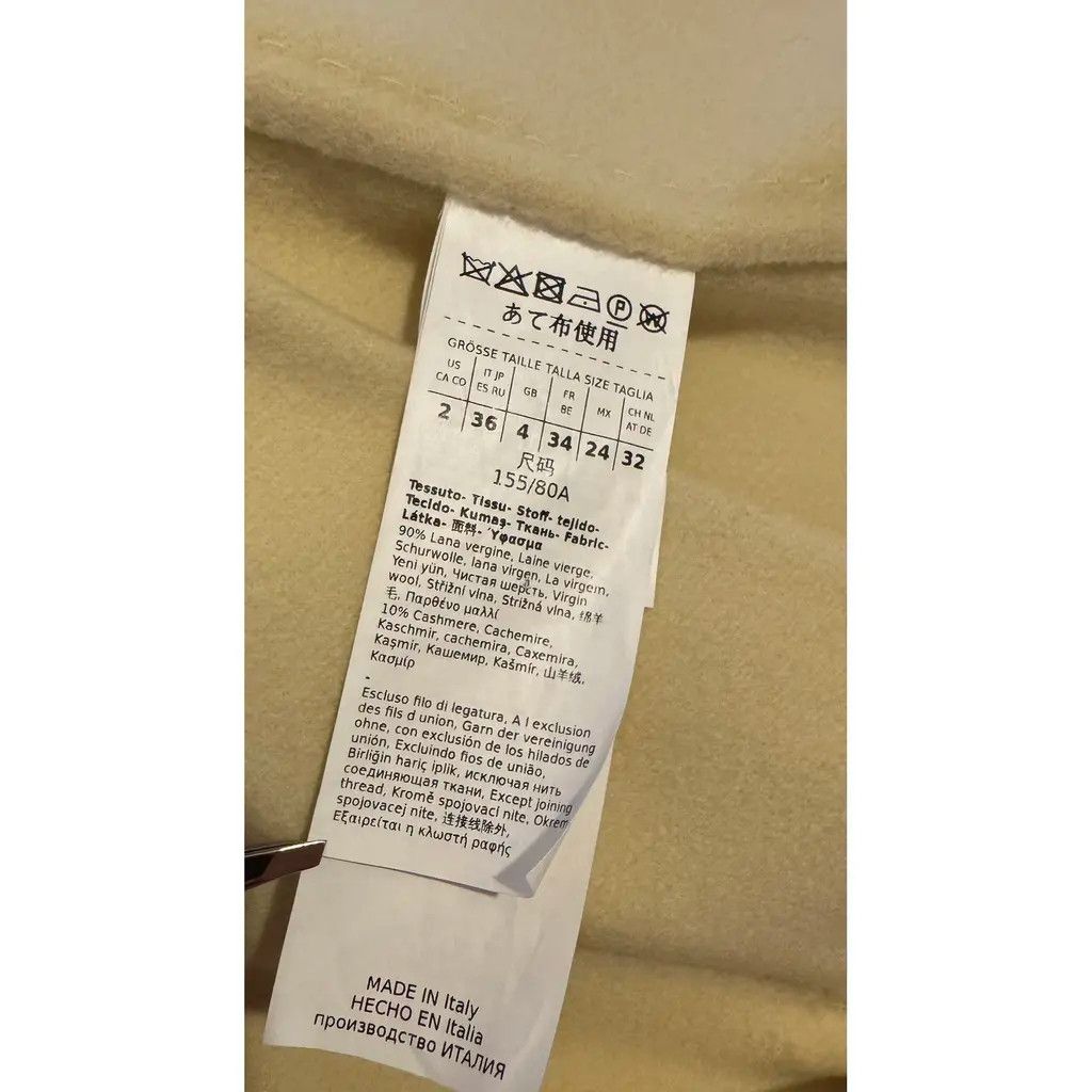 Max Mara Coat, Max Mara Size XS / US 0-2 / IT 36-38 - 10 Thumbnail
