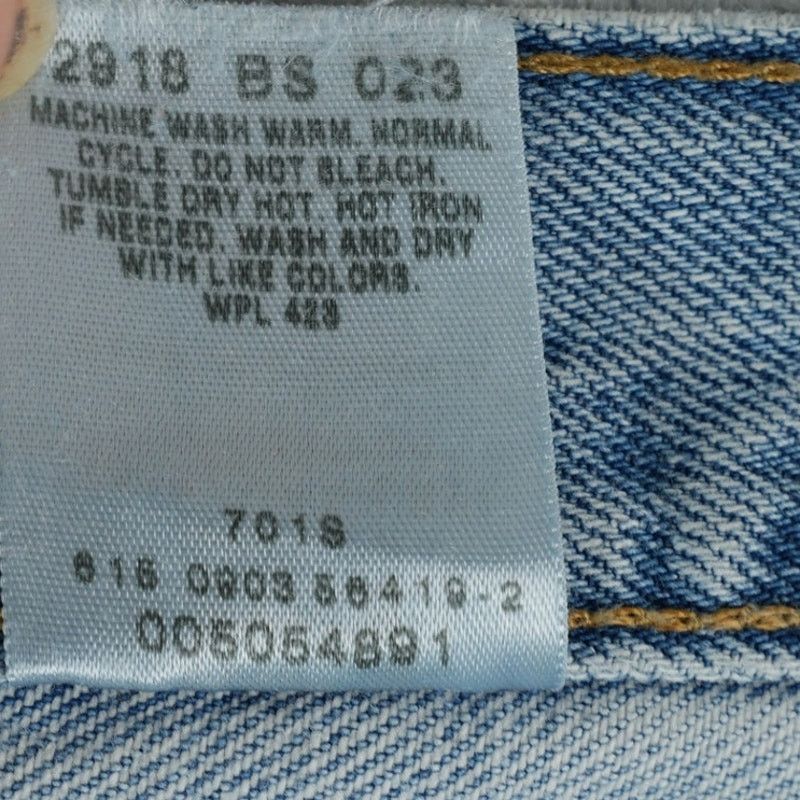 Levi's Vintage Levis 505 Jeans 34x32 Regular Distressed 2003 Y2K Size US 32 / EU 48 - 12 Thumbnail