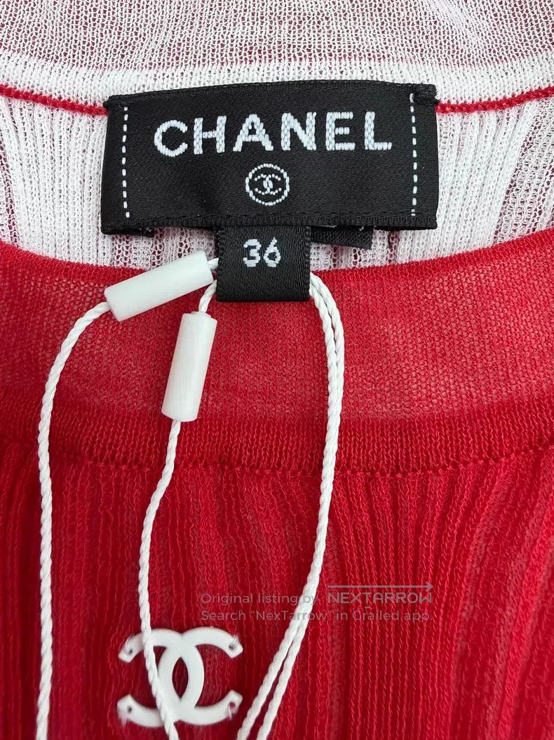 Chanel Chanel Red vest Size XS / US 0-2 / IT 36-38 - 4 Thumbnail