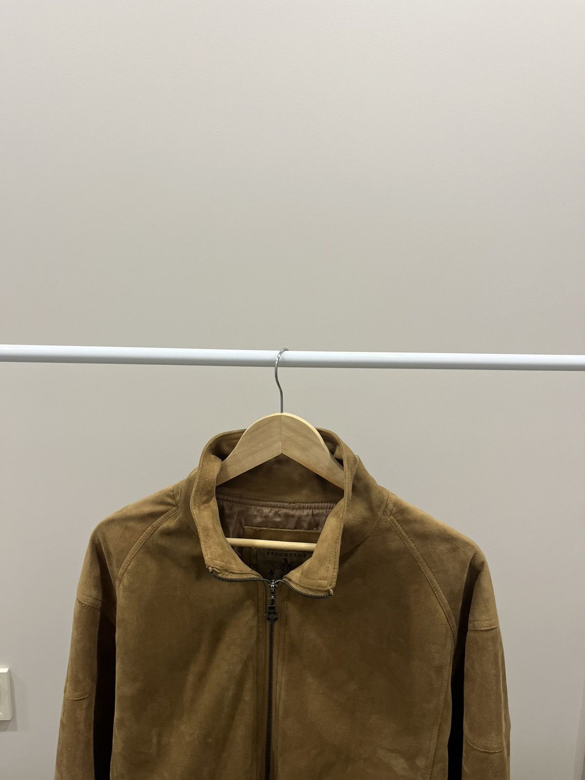 Japanese Brand Vintage Reportage R.G.A. Suede Jacket Size US L / EU 52-54 / 3 - 1 Thumbnail