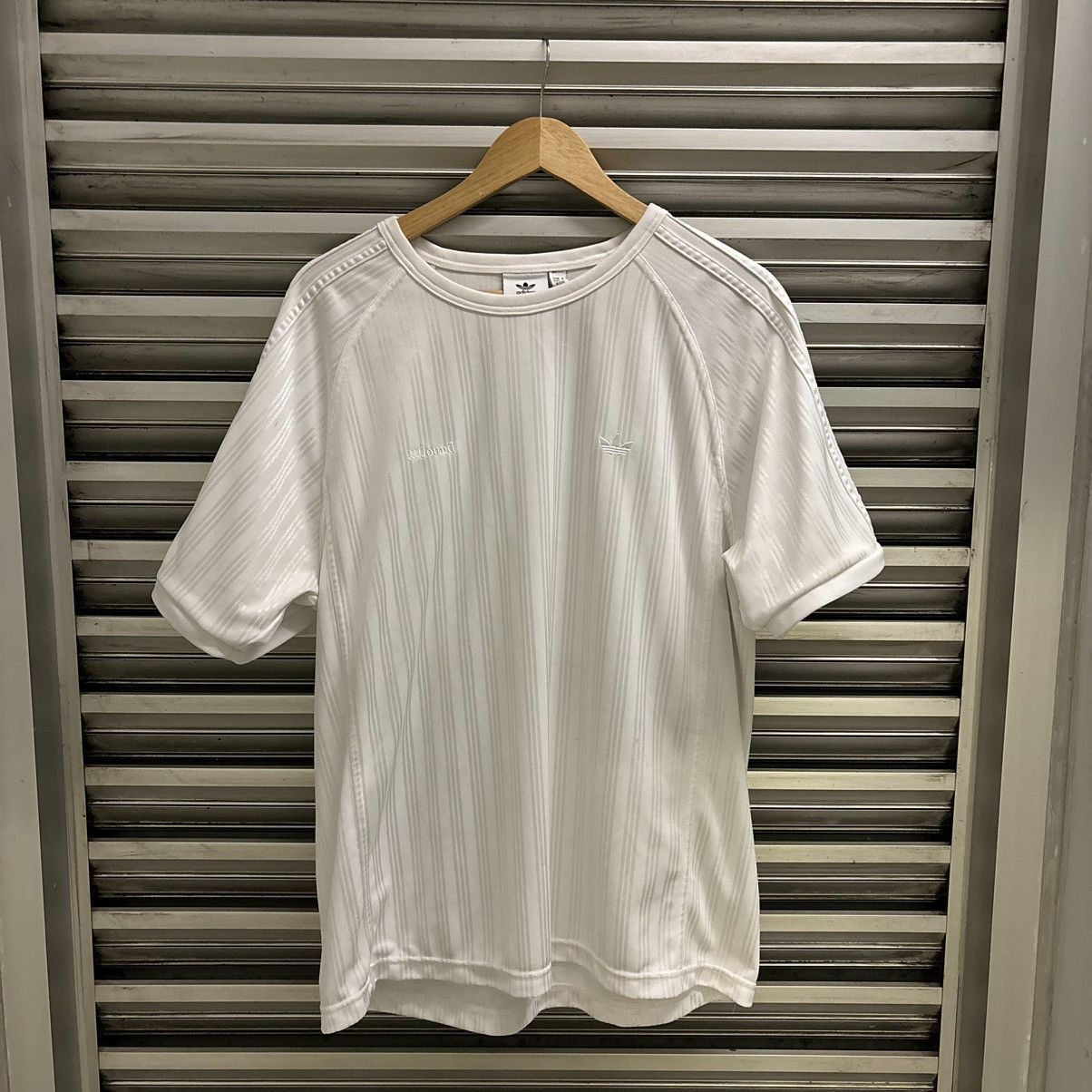 お値下げ❣️Adidas x JJJJound Soccer Jersey adidas Football Jersey T-Shirt x JJJJound in White | SVD USA