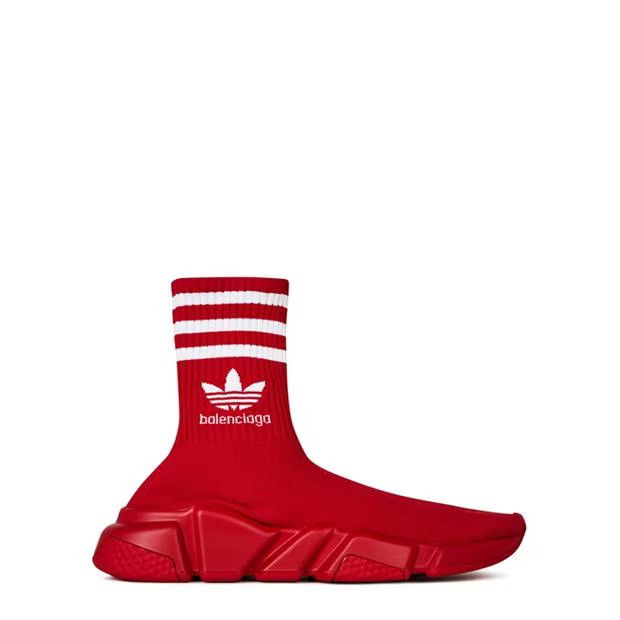 image of Balenciaga O1G2R1Mq0324 Sneakers In Red & White in Red/White, Men's (Size 10)