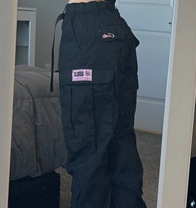 Corteiz Corteiz Guerillaz Cargo pant (black/pink) Size US 30 / EU 46 - 9 Thumbnail