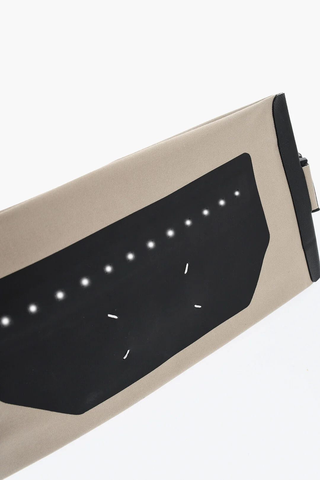 Maison Margiela og1mm0326 Size: OS / Mackintosh Fabric Belt Bag in Beige Size ONE SIZE - 4 Thumbnail