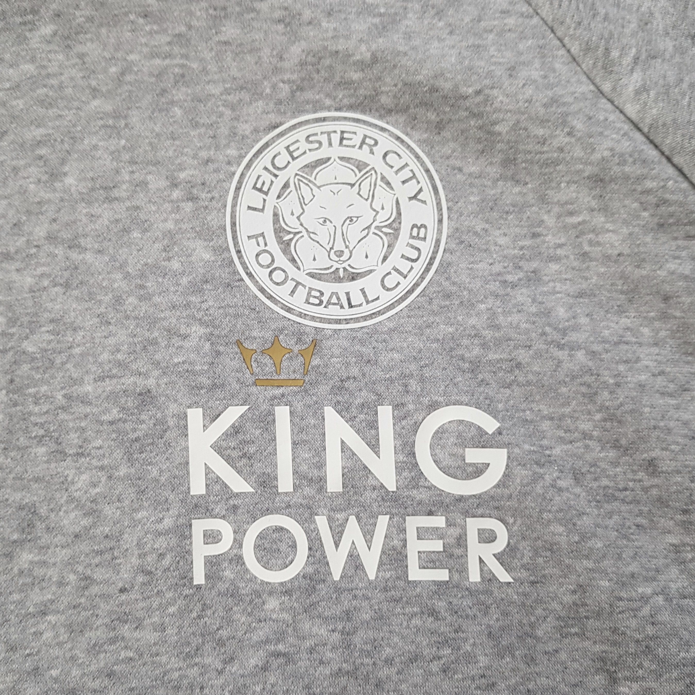 Adidas Adidas Leicester City Football Soccer Hoodie Sweatshirt sz M Size US M / EU 48-50 / 2 - 6 Thumbnail