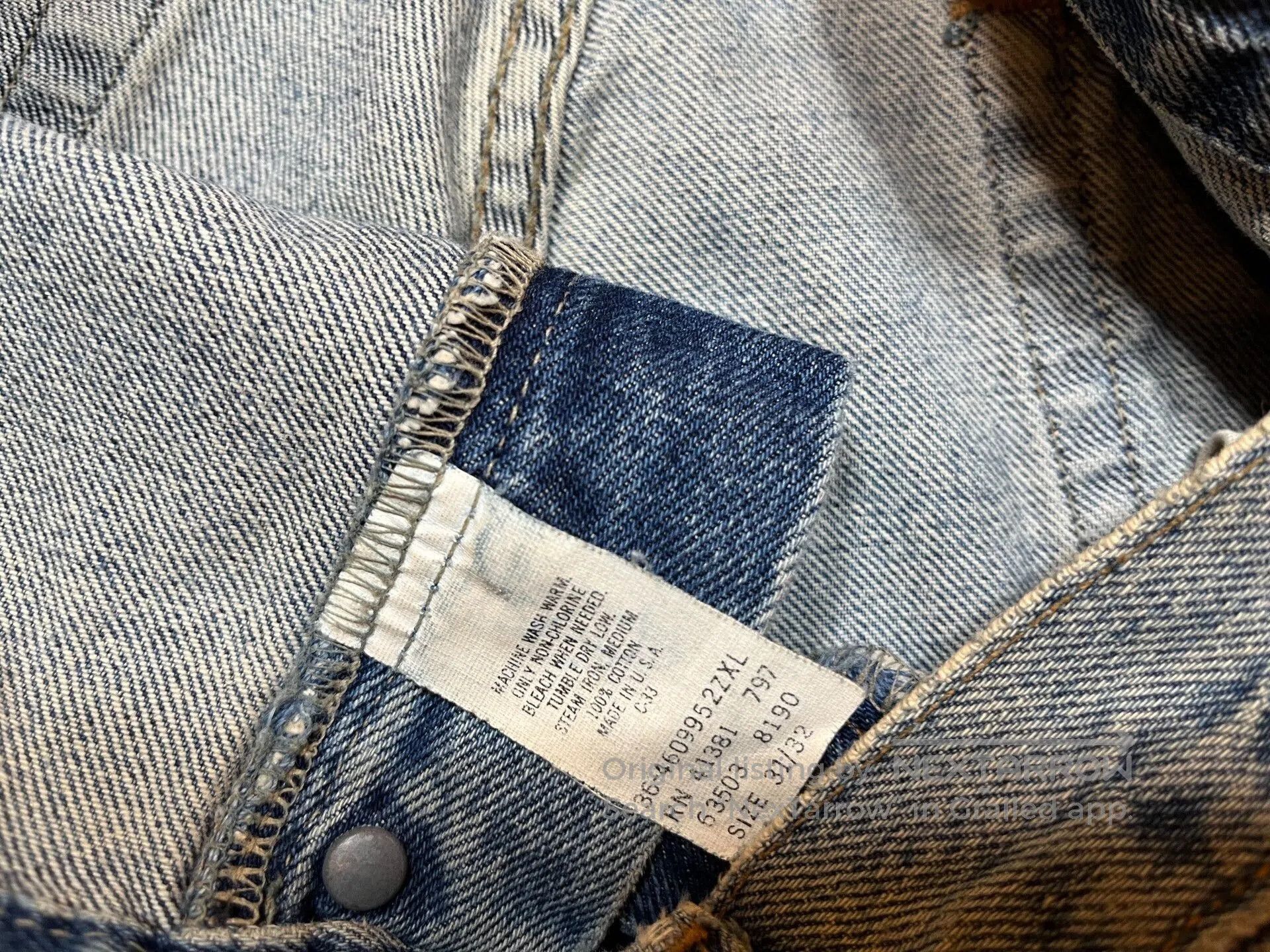 RRL Ralph Lauren RRL Distressed Denim Jeans by Ralph Lauren. Size US 31 - 5 Thumbnail
