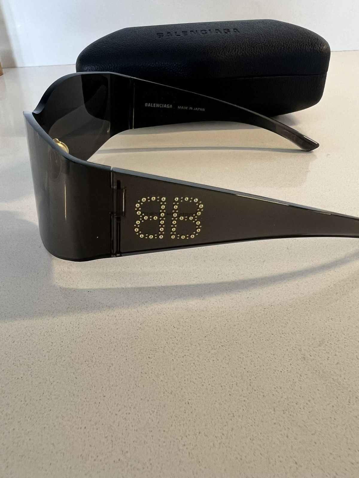Balenciaga Balenciaga shield sunglass Size ONE SIZE - 4 Thumbnail
