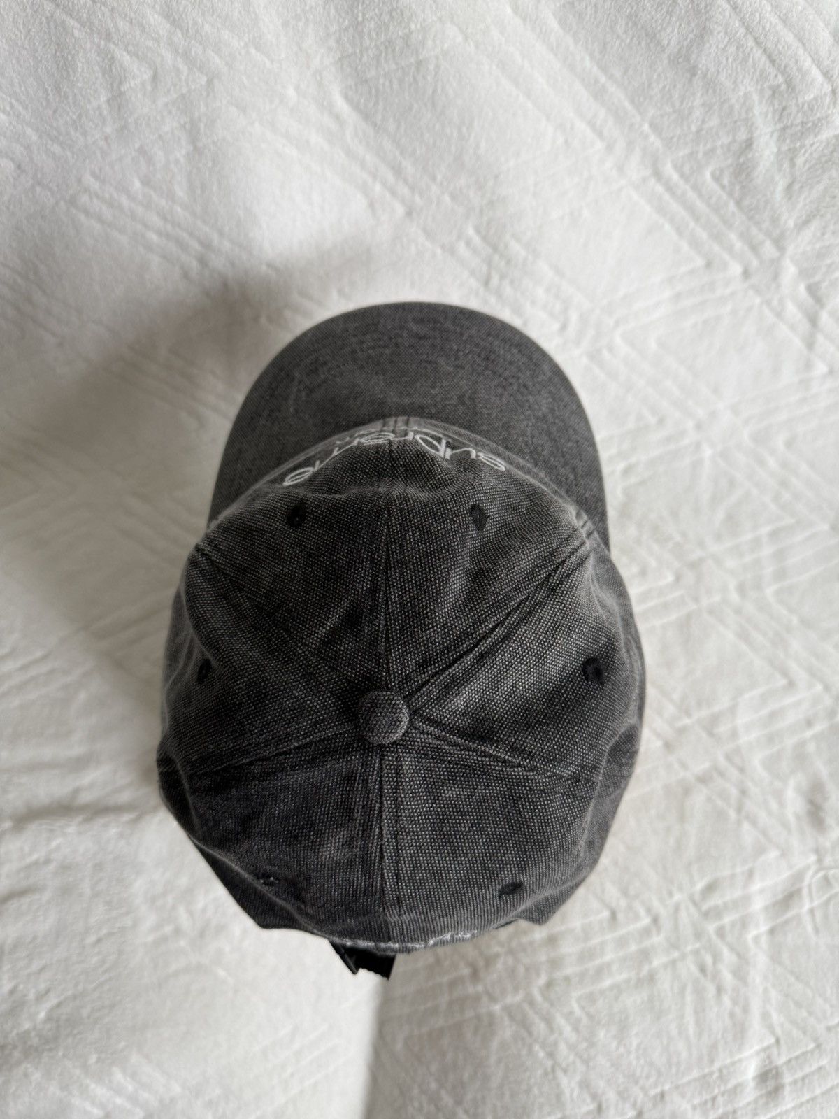 Supreme Supreme Hat 2-Tone Canvas 6-Panel 'Black' F/W 2020 OS Size ONE SIZE - 7 Thumbnail