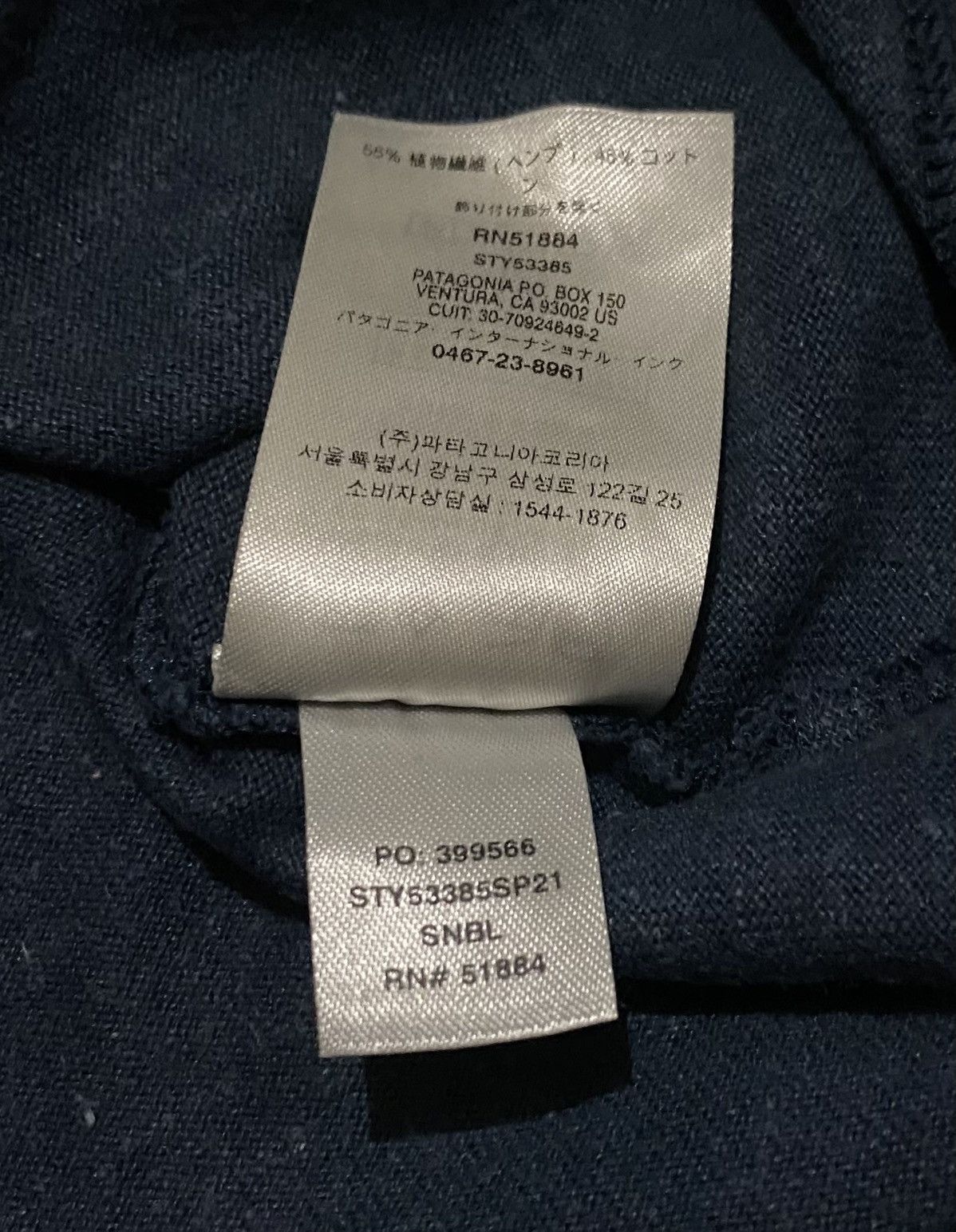 Japanese Brand × Patagonia Patagonia Single Pocket Long Sleeve T-Shirt Size US M / EU 48-50 / 2 - 7 Thumbnail