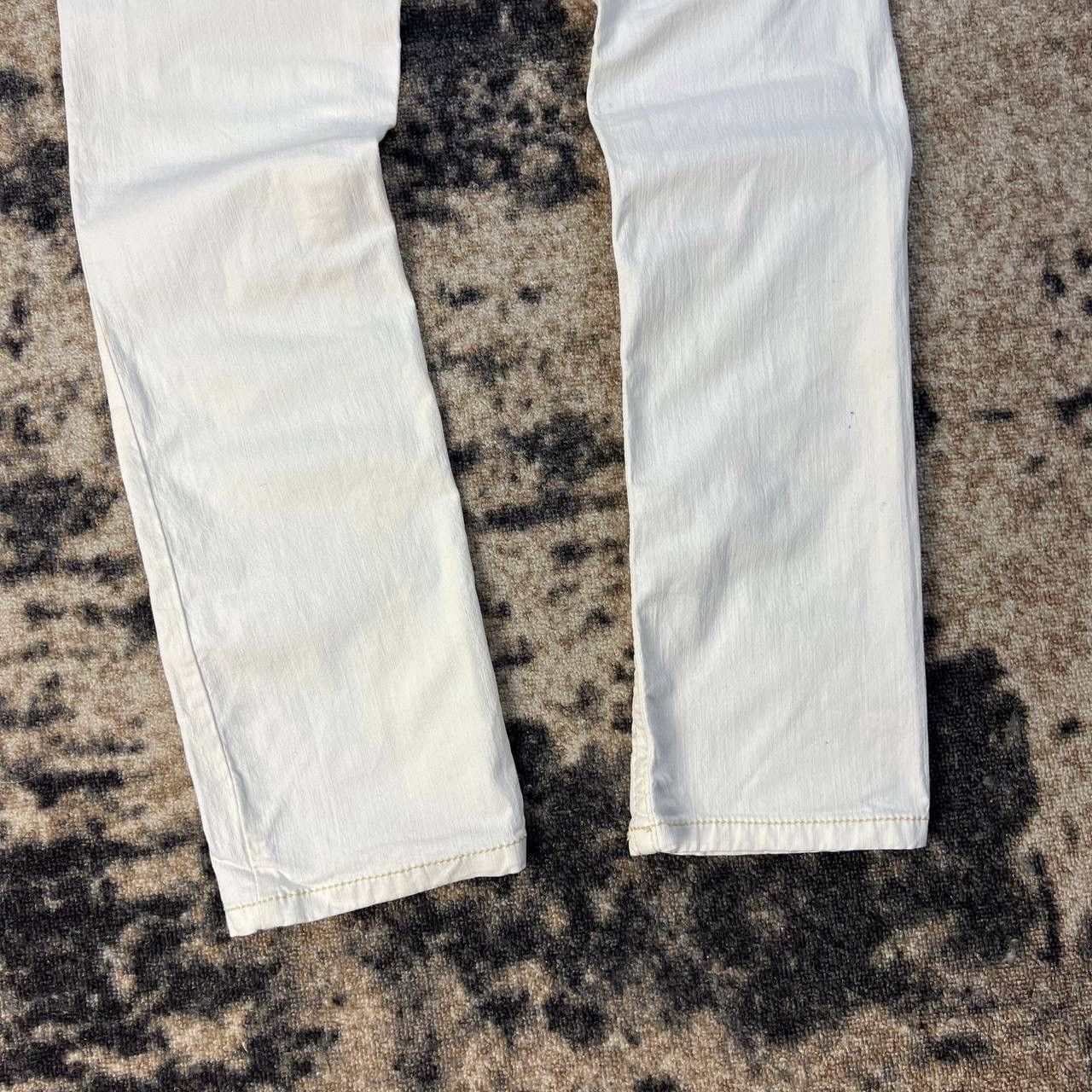 Roberto Cavalli Roberto Cavalli Vintage Y2K Metal Logo Chino Pants Size 26" / US 2 / IT 38 - 4 Thumbnail