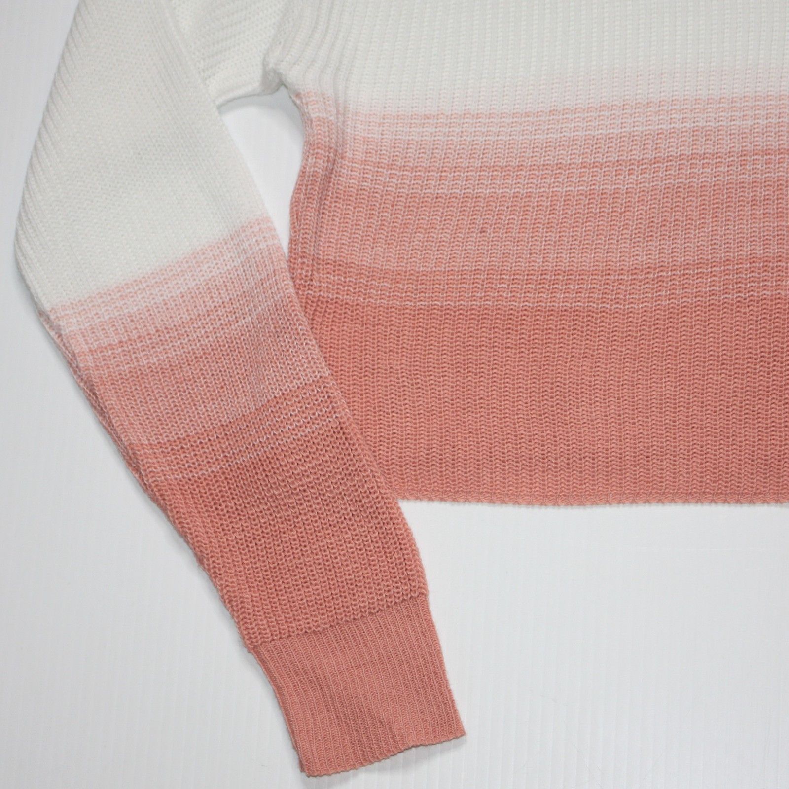 Other Abound Ombre Pullover Cropped Sweater Top in Pink Candy NWT Size XS / US 0-2 / IT 36-38 - 3 Thumbnail