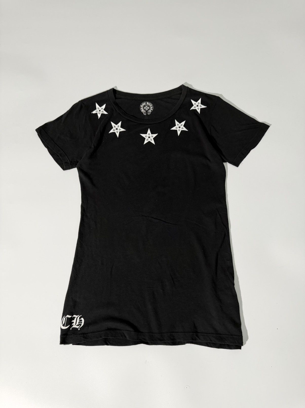 Chrome Hearts Chrome Hearts Black Pentagram 5 Star T-Shirt Size M / US 6-8 / IT 42-44 - 1 Thumbnail