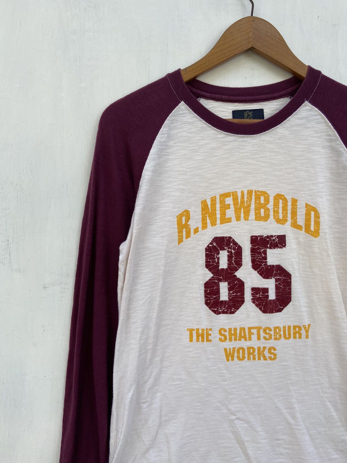 Paul Smith 🔥 R. New Bold t shirt raglan Size US M / EU 48-50 / 2 - 3 Thumbnail
