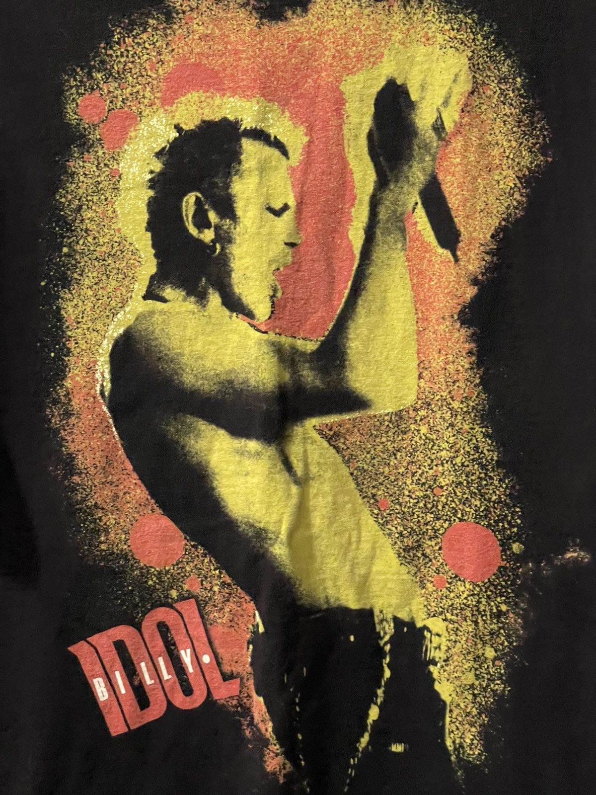 Hanes 2010 Billy Idol Rock Music Tour Shirt Size Large Size US L / EU 52-54 / 3 - 2 Thumbnail
