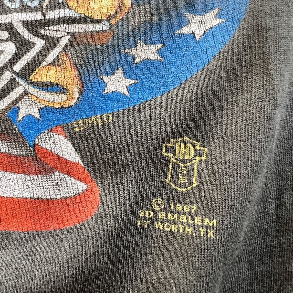 Harley Davidson VTG HARLEY DAVIDSON EAGLE DISTRESS TEE Size US M / EU 48-50 / 2 - 3 Thumbnail