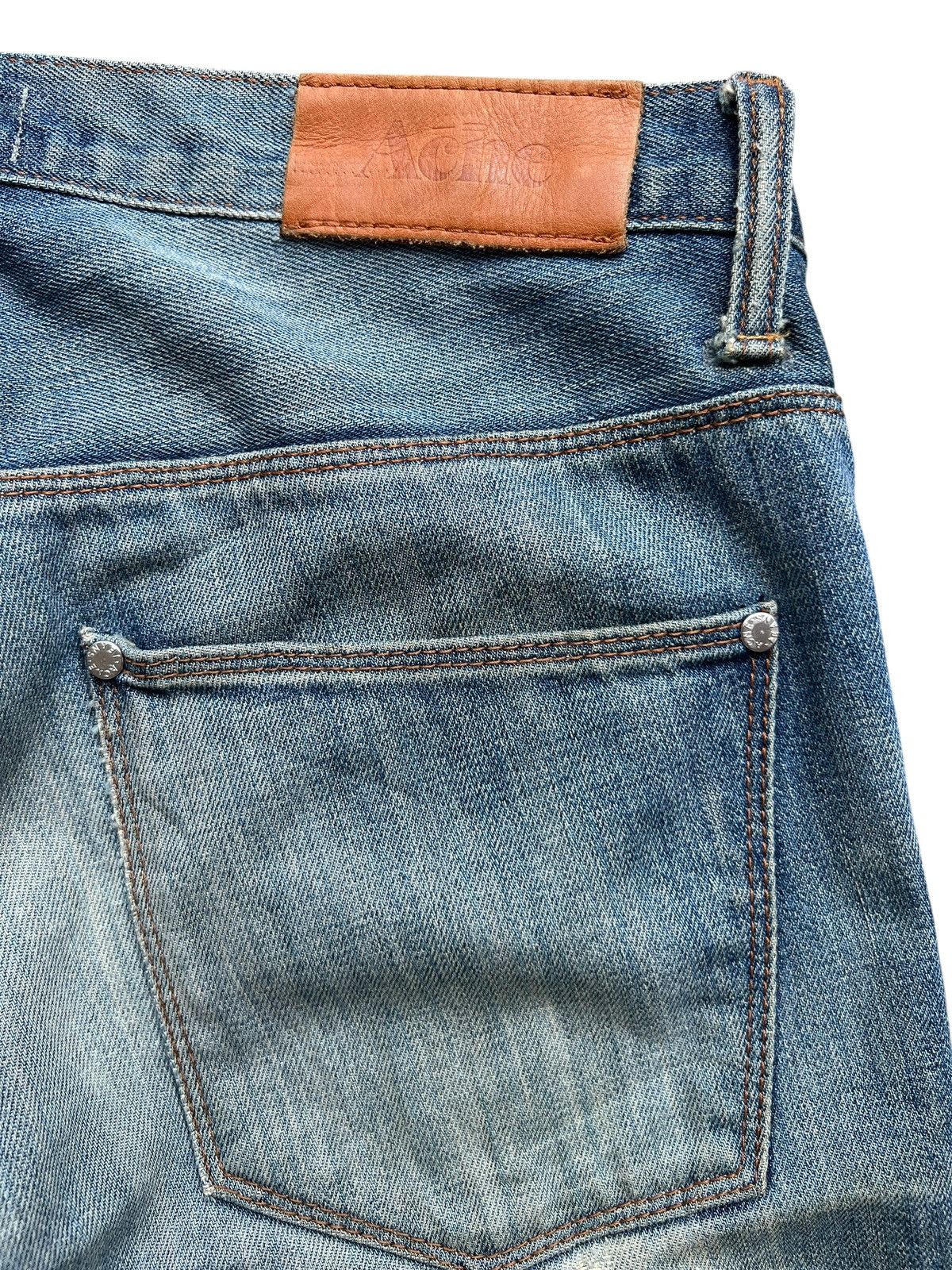 Acne Studios Vintage Acne Studios Distressed Mudwash Denim Jeans 32x27 Size 32" / US 10 / IT 46 - 7 Thumbnail