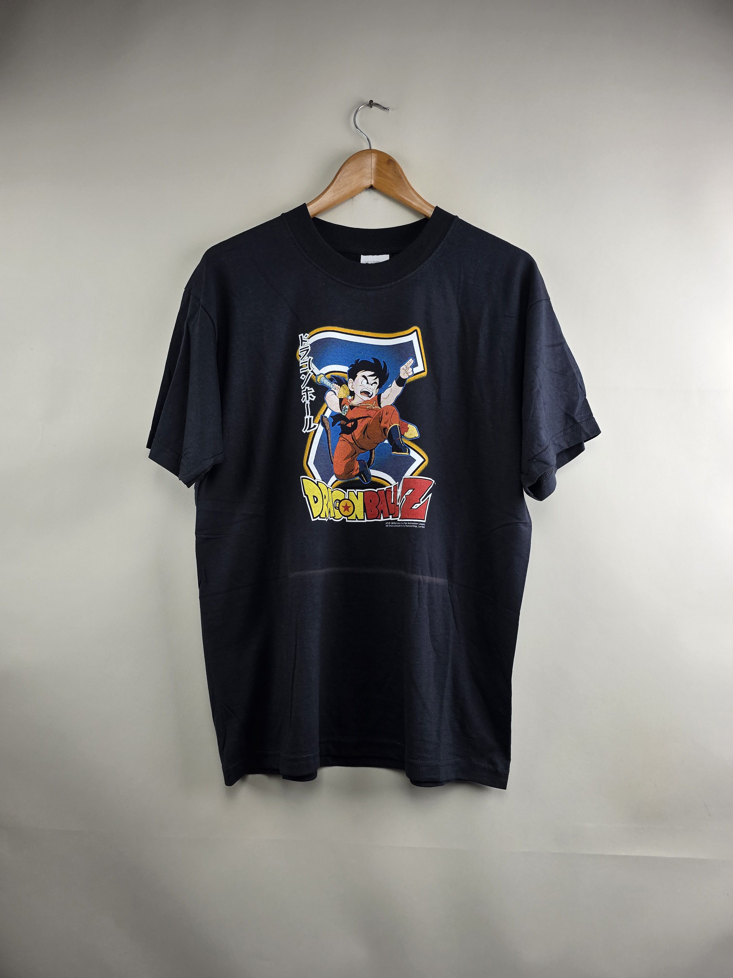 Anime × Vintage 90s Dragon Ball Z Goku Sword Anime tee M Size US M / EU 48-50 / 2 - 7 Thumbnail