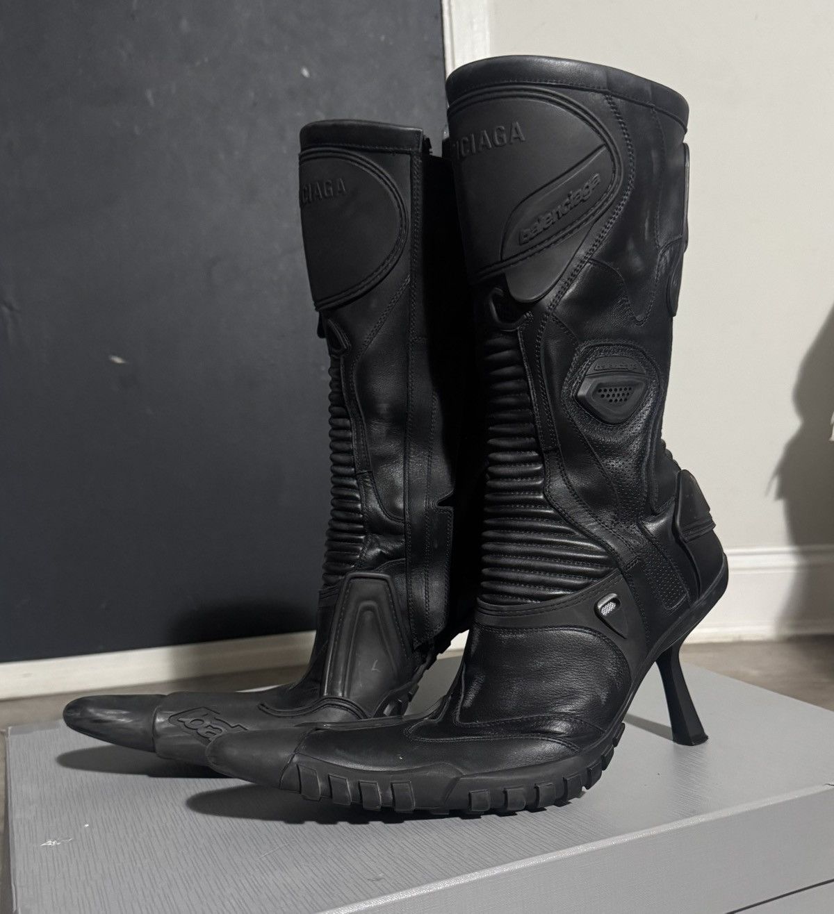 Balenciaga Balenciaga MotoCross Boots sz 39 Size US 9 / IT 39 - 1 Thumbnail