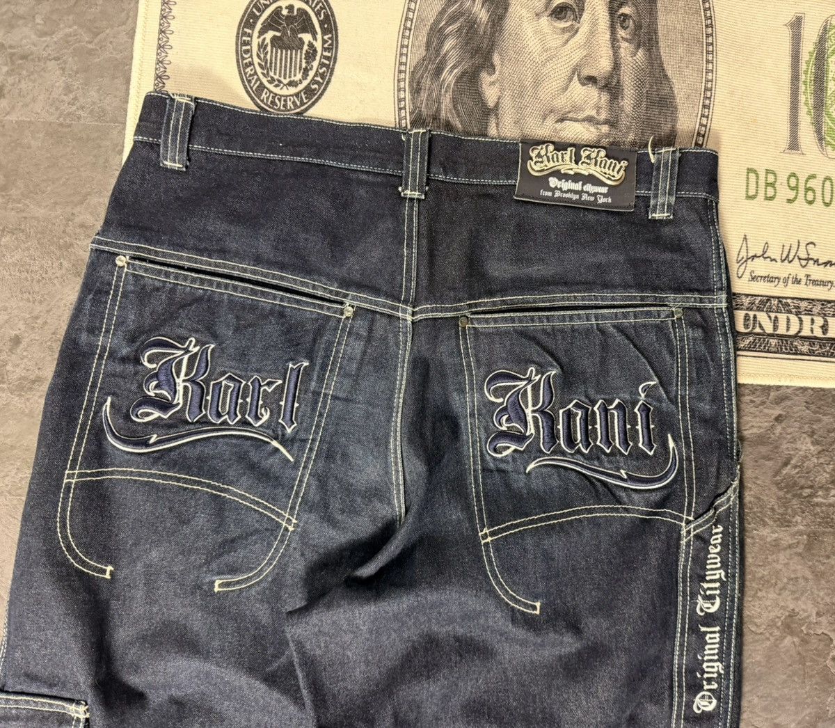 Karl Kani Vintage jeans Karl Kani,sk8 streetwear y2k opium style Size US 34 / EU 50 - 6 Thumbnail