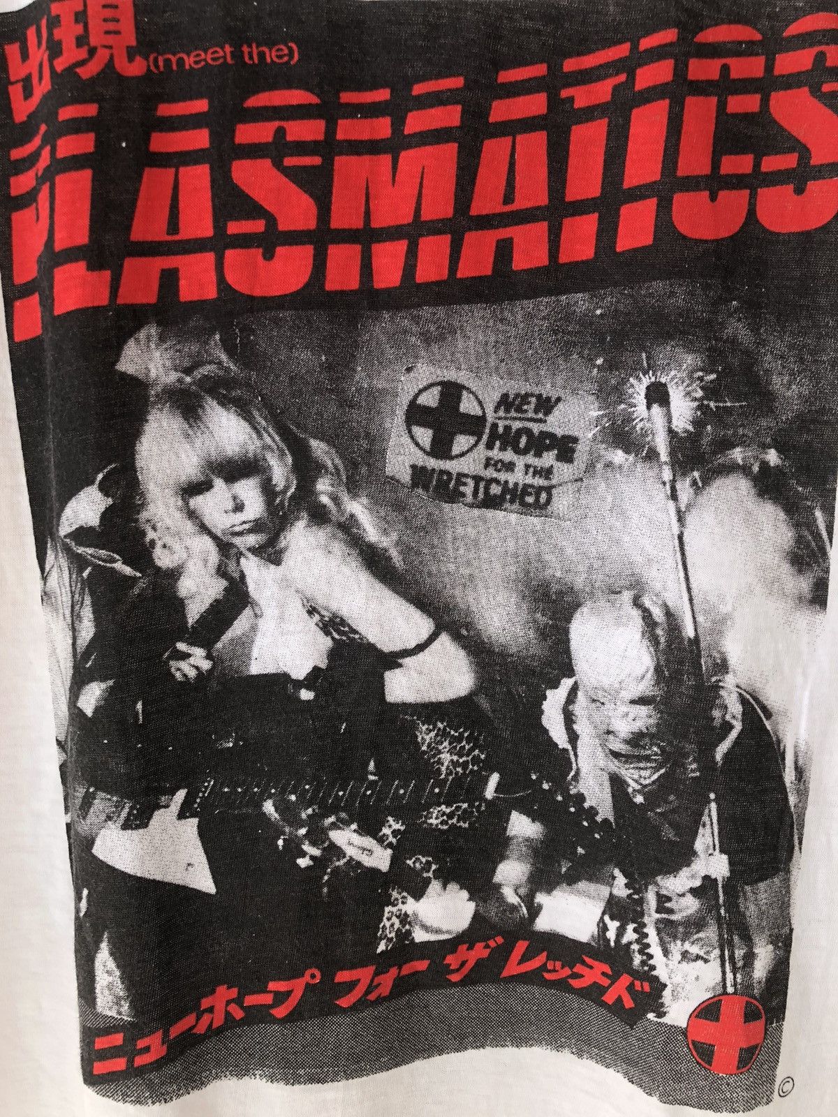 Band Tees × Vintage Vintage 80📍PLASMATICS Band Promo Tee Size US M / EU 48-50 / 2 - 5 Thumbnail
