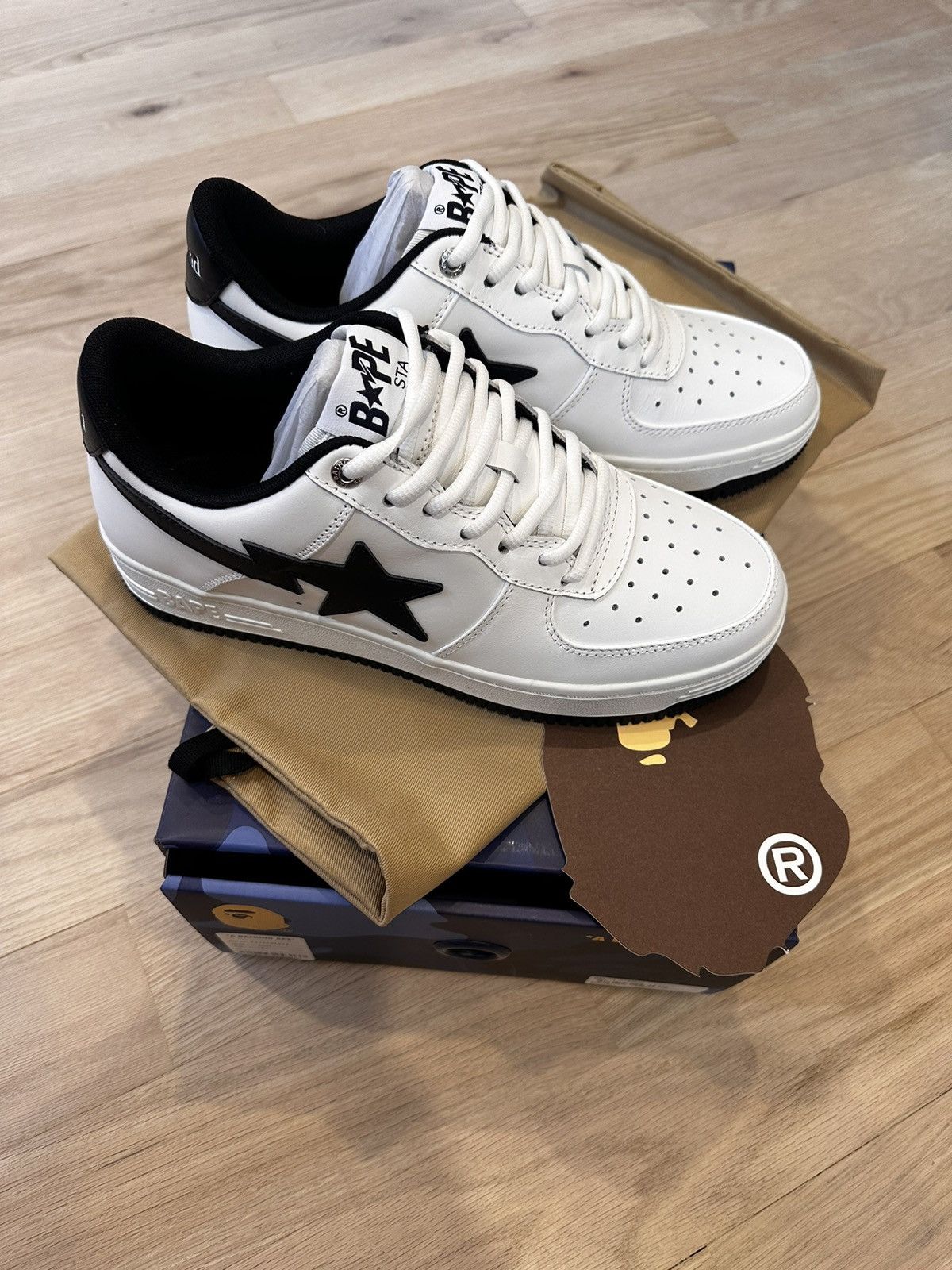 Bape × JJJJound A bathing ape bapsta jjjjound Size US 7 / EU 40 - 1 Thumbnail