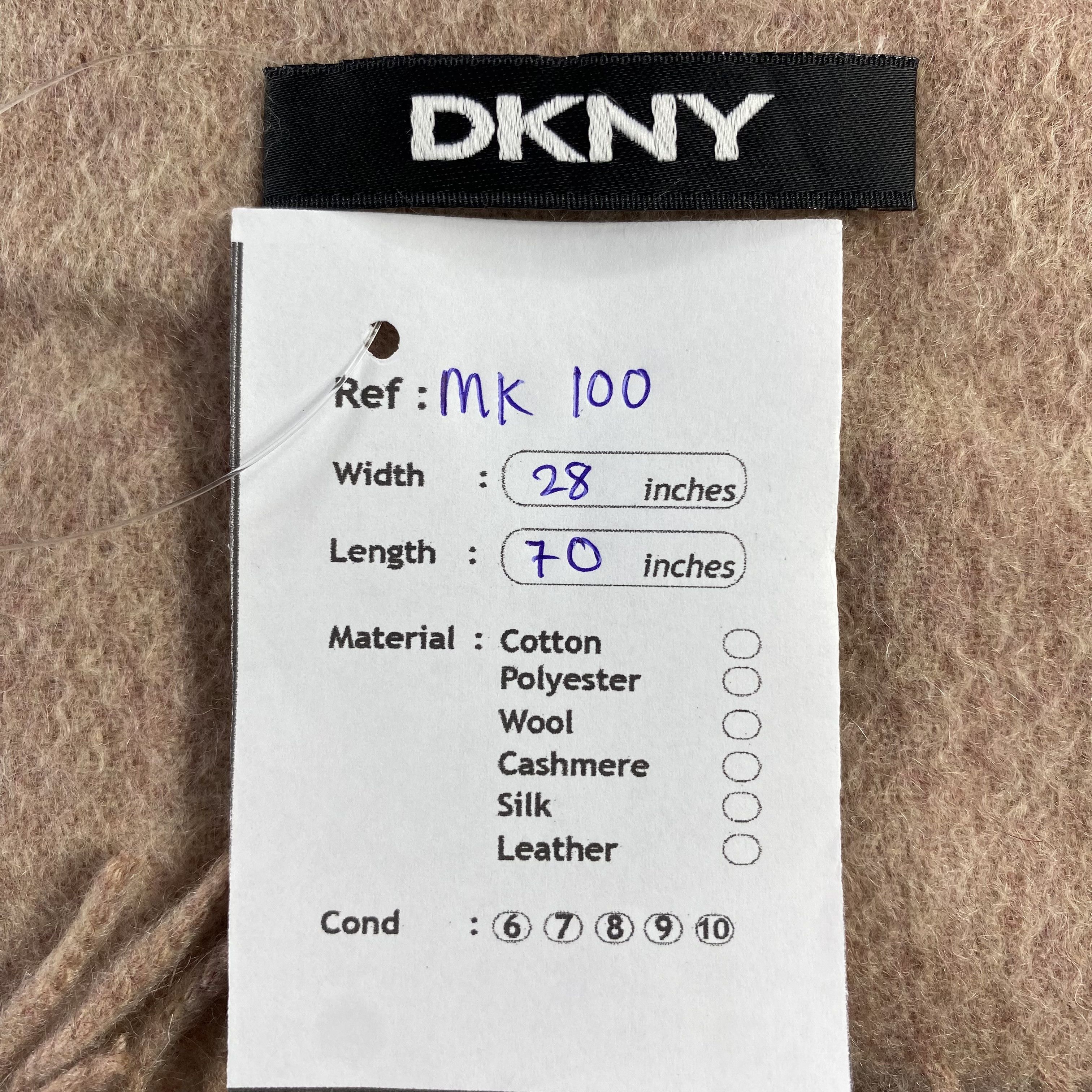 DKNY × Vintage DKNY Scarf Neck Wrap Big Size Muffler Size ONE SIZE - 5 Thumbnail