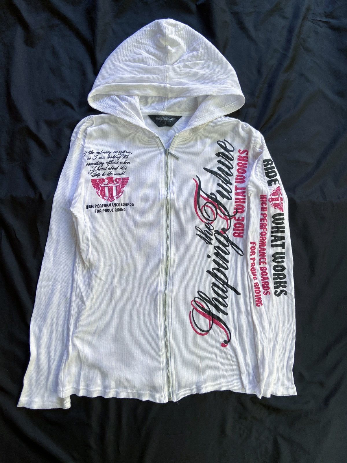 20471120 BEAUMERE RIDE WHAT WORKS CASUAL ZIPPER HOODIE Size US M / EU 48-50 / 2 - 1 Thumbnail