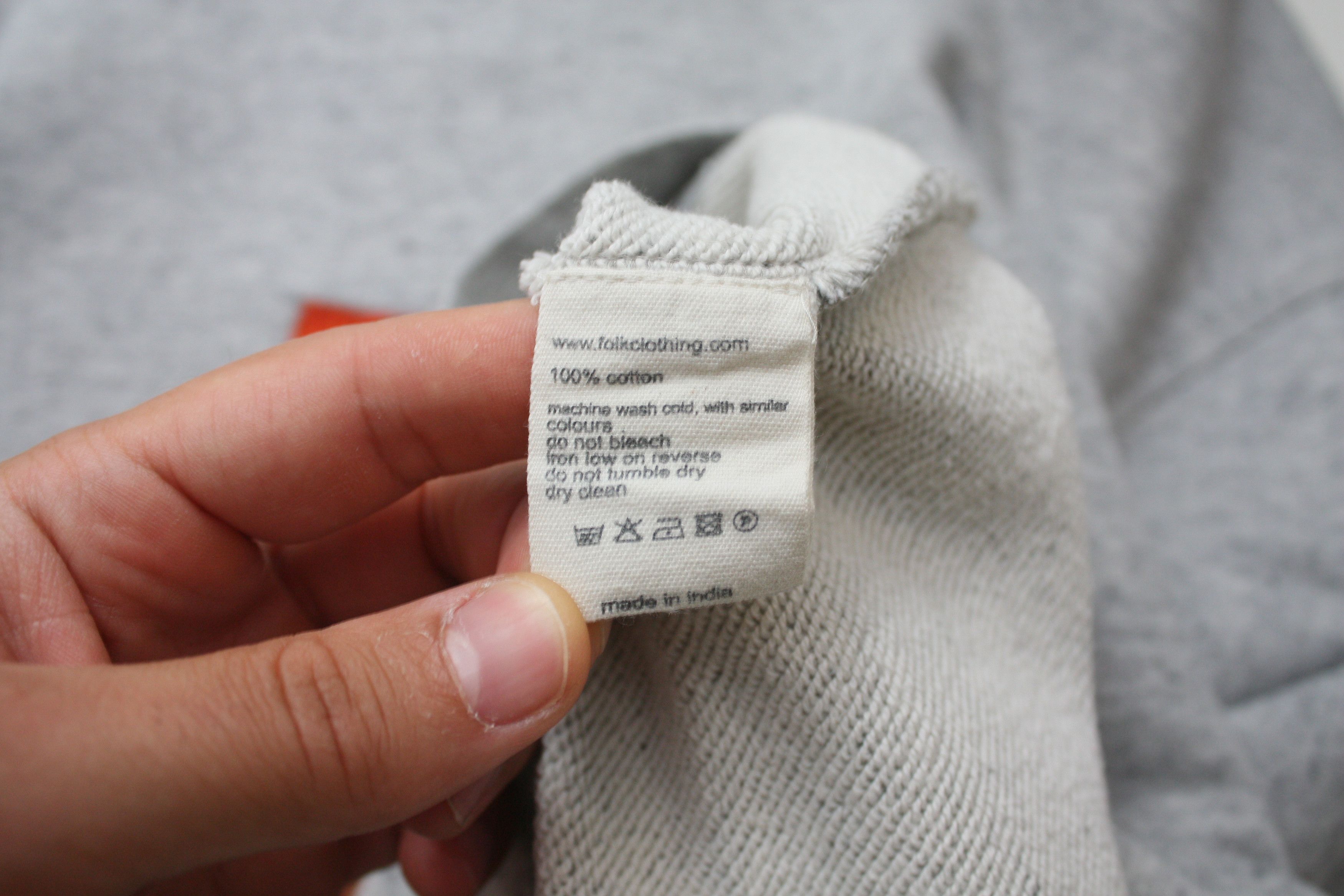 Folk Folk Grey Logo Sweatshirt Men's 3 Size US M / EU 48-50 / 2 - 6 Thumbnail