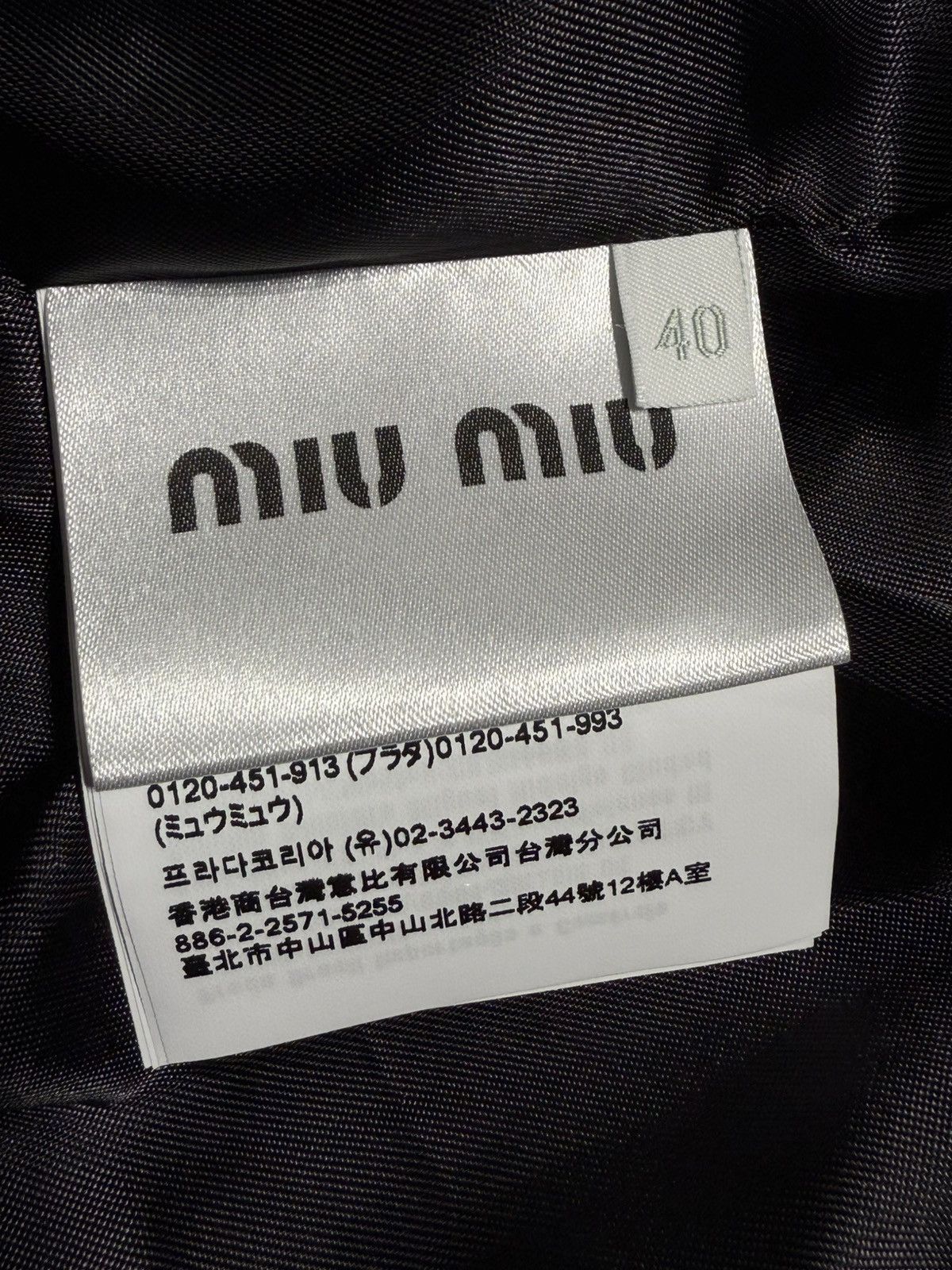 Miu Miu RARE Miu miu pinstripes single breasted coat Size US M / EU 48-50 / 2 - 11 Thumbnail