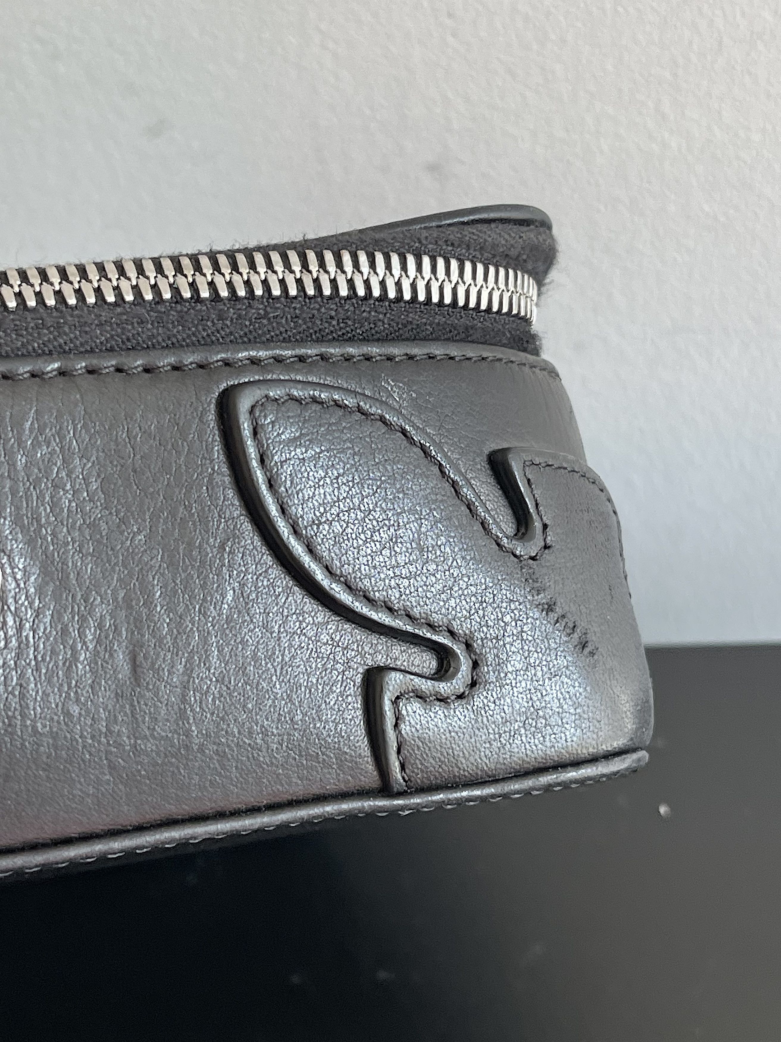 Chrome Hearts Leather Fleur Patch Jewelry Travel Case Box (OS) Size ONE SIZE - 8 Thumbnail