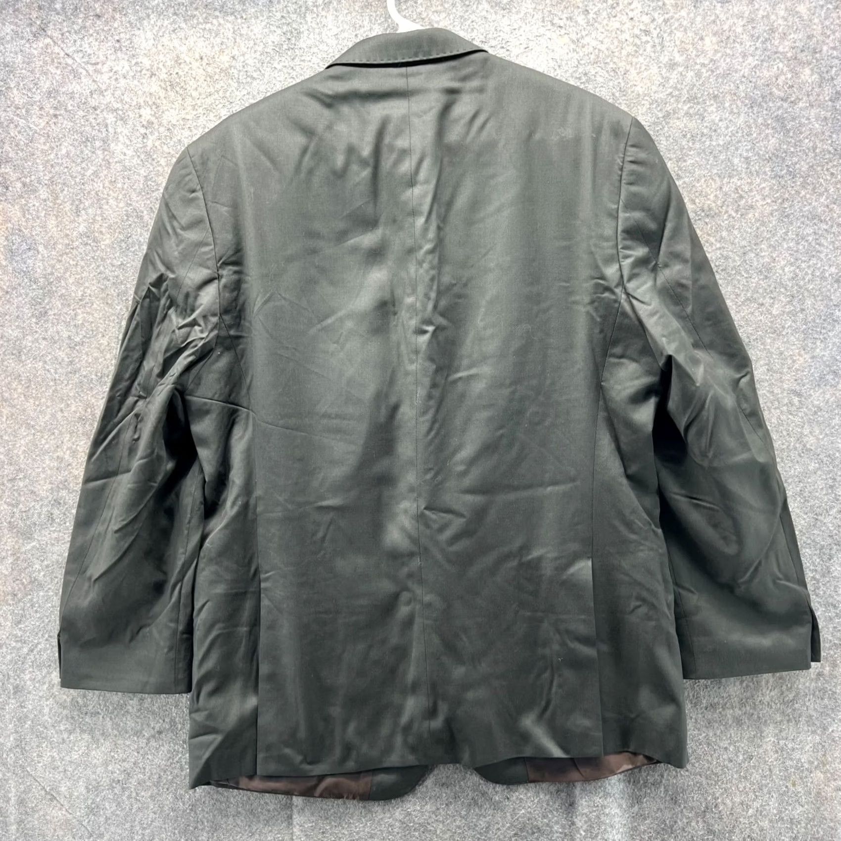 Ralph Lauren VINTAGE Ralph Lauren Blazer Men 44 Gray Sport Coat Single Breasted 2 Piece Jacket Shirt? Size 44R - 2 Thumbnail