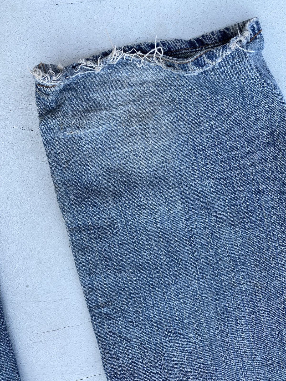 If Six Was Nine × Japanese Brand Fudge Distressed Denim Pants Size US 34 / EU 50 - 13 Thumbnail
