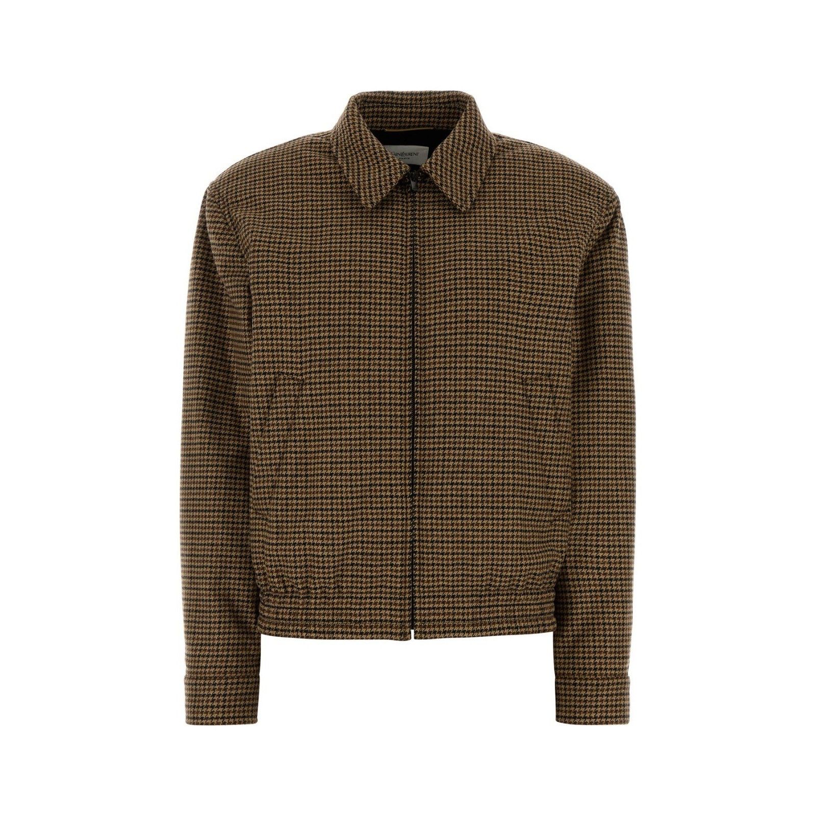 Saint Laurent Paris SAINT LAURENT Embroidered Wool Blend Jacket New & Authentic Size ONE SIZE - 1 Thumbnail