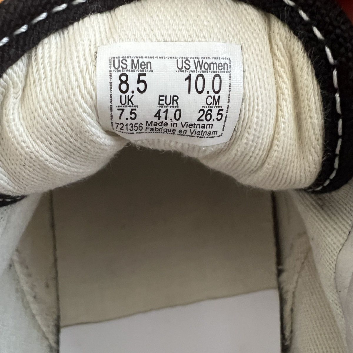 Notre × Vans Notre x Vans - Old Skool Size US 8.5 / EU 41-42 - 4 Thumbnail