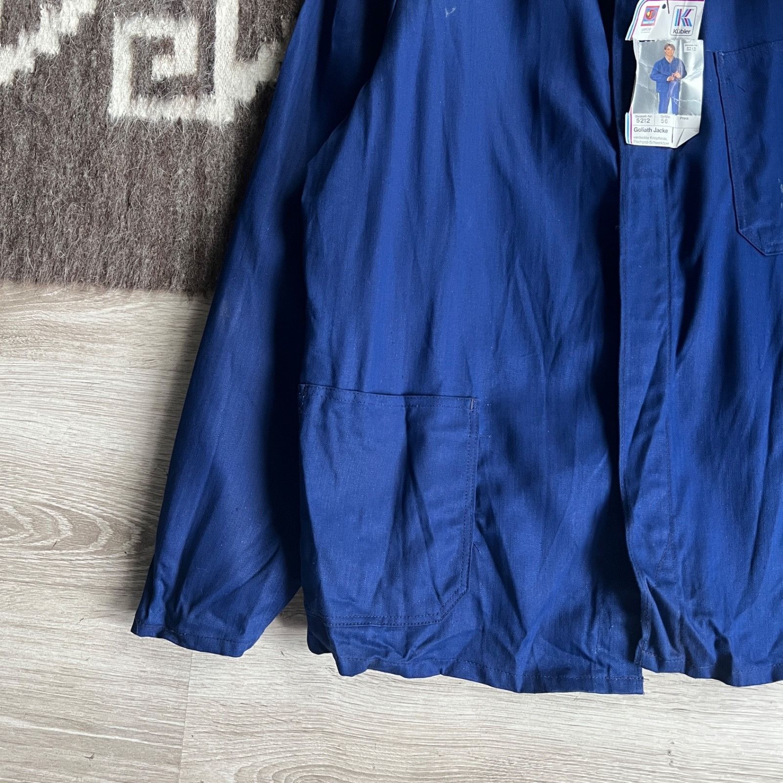 Vintage Vintage French Workwear Sanfor Chore Utility Jacket 9754AC Size US L / EU 52-54 / 3 - 5 Thumbnail