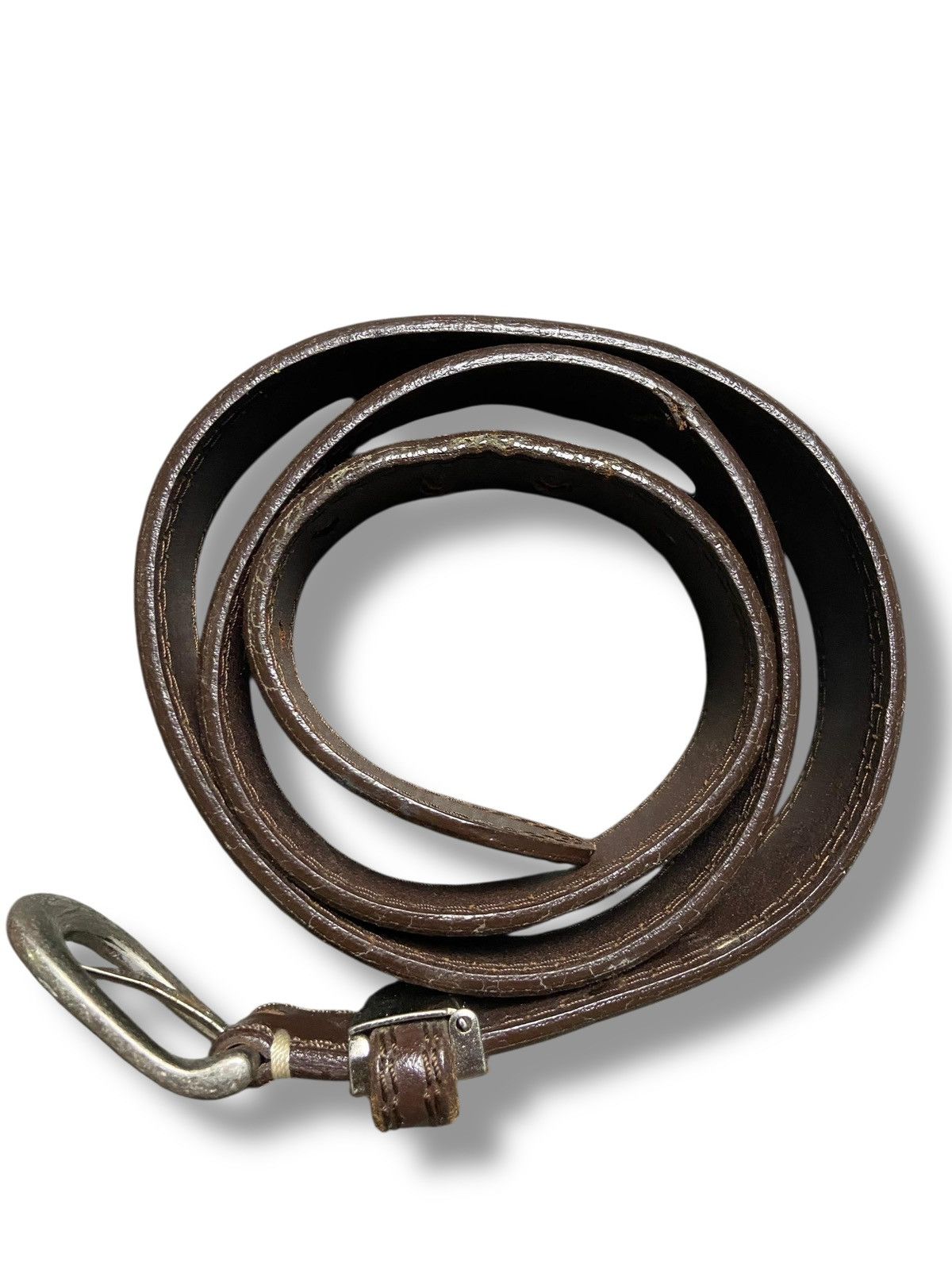 Wrangler 🔥 WRANGLER LEATHER BELT 🔥 (142) Size 42 - 2 Thumbnail