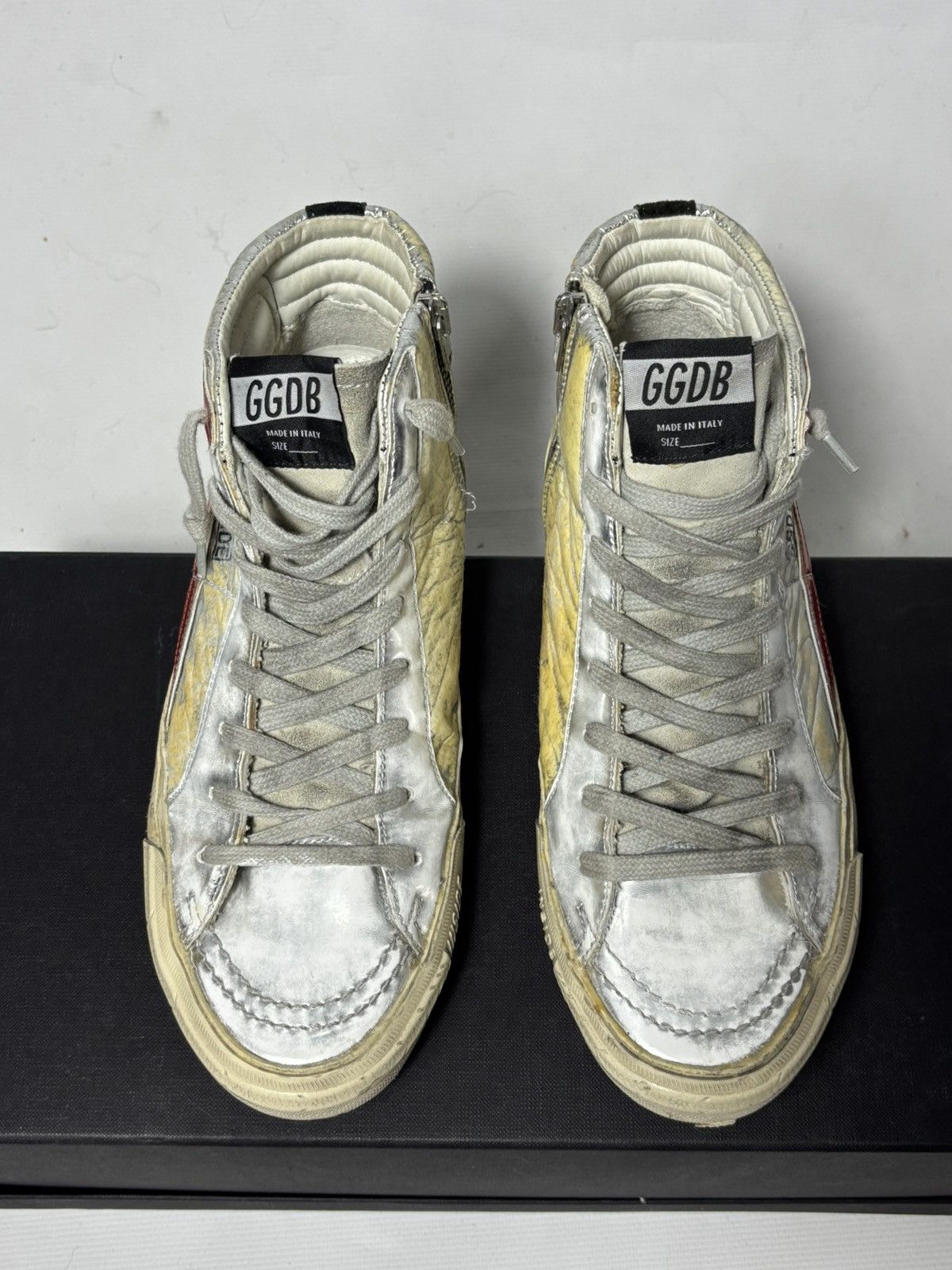 Golden Goose Golden Goose Slide leather sneakers Size US 9 / IT 39 - 4 Thumbnail