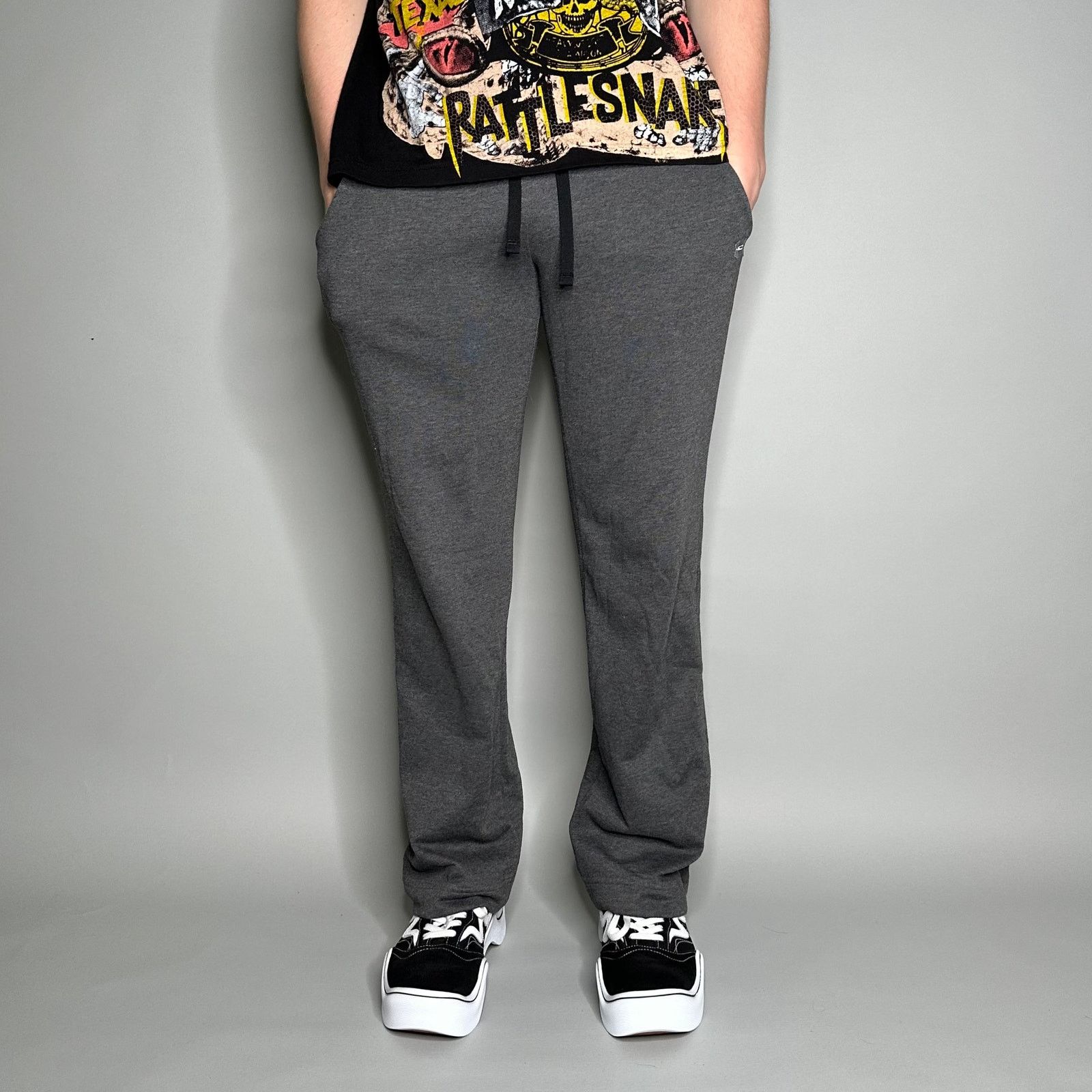 Under Armour Vintage Y2K Under Armour Sweatpants Mens S Dark Grey Cotton Size US 30 / EU 46 - 2 Thumbnail